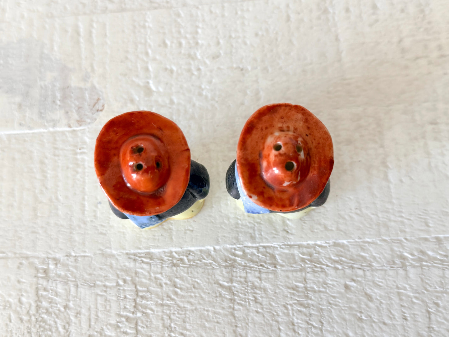 Vintage Cowboy Salt & Pepper Shakers