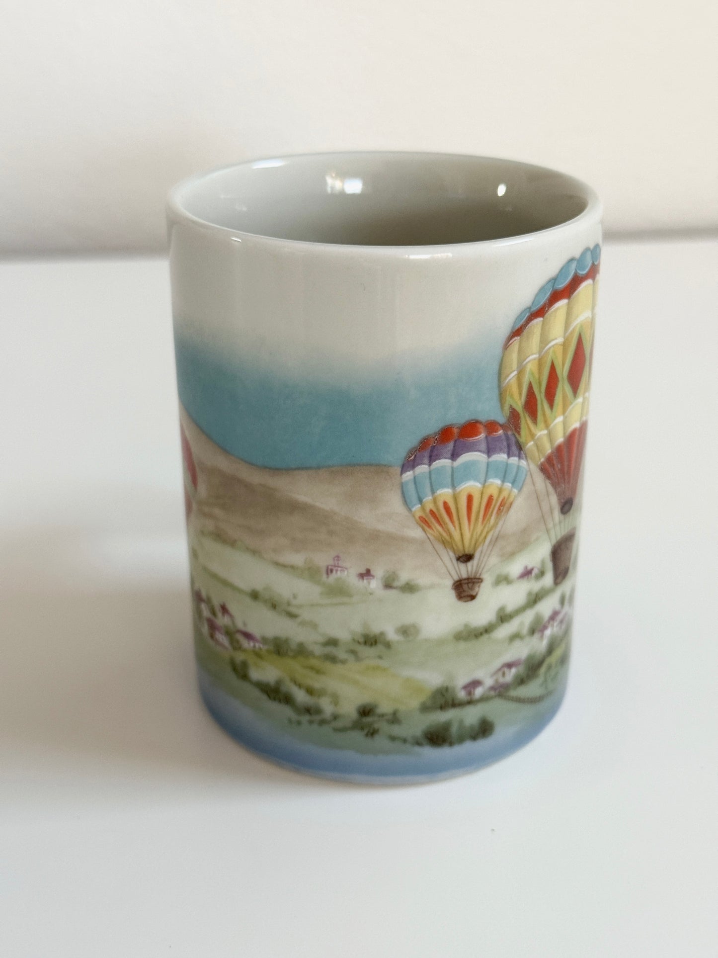 Vintage Hot Air Balloon Mug
