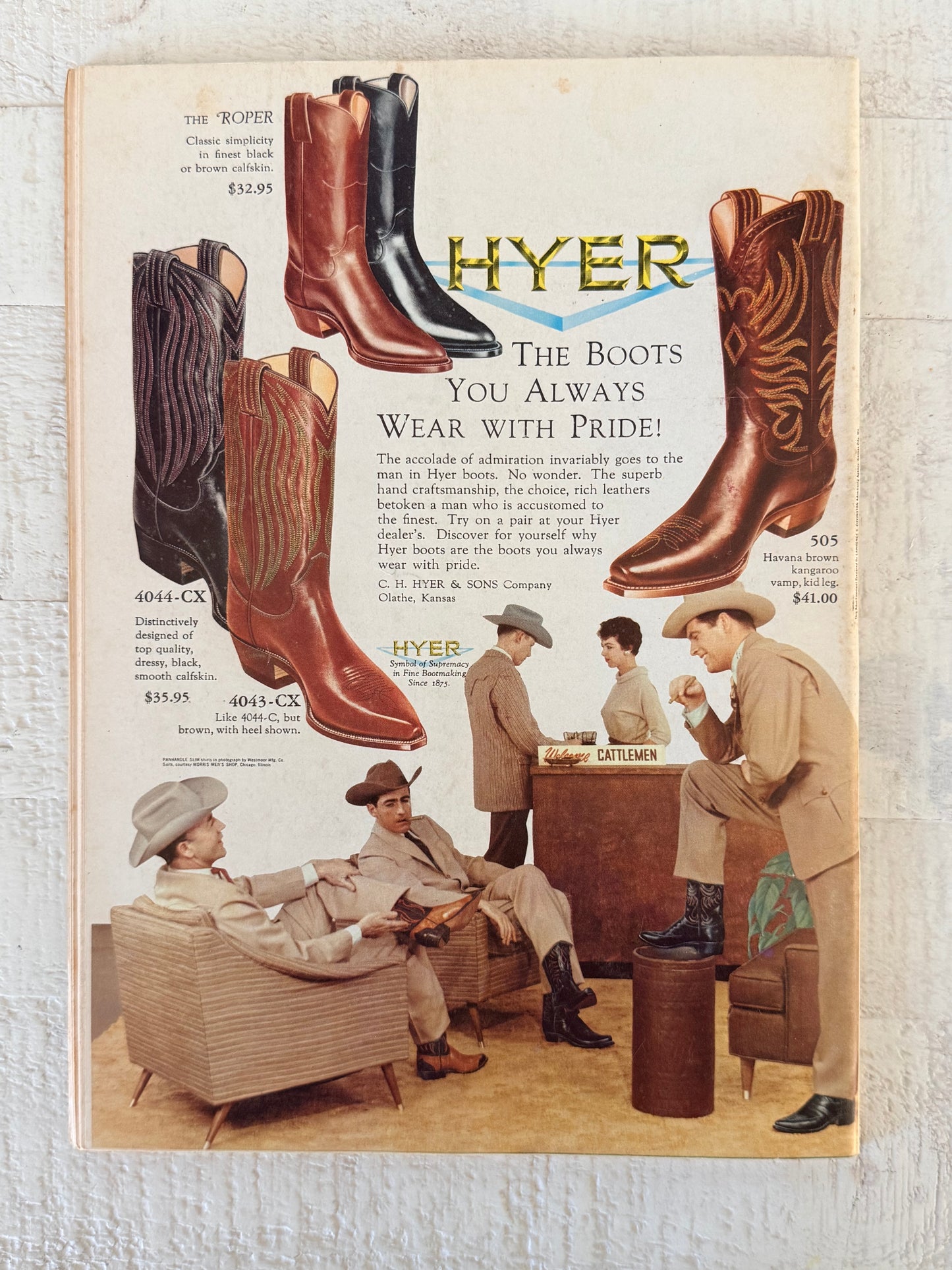 Vintage Western Horseman Magazine 1960