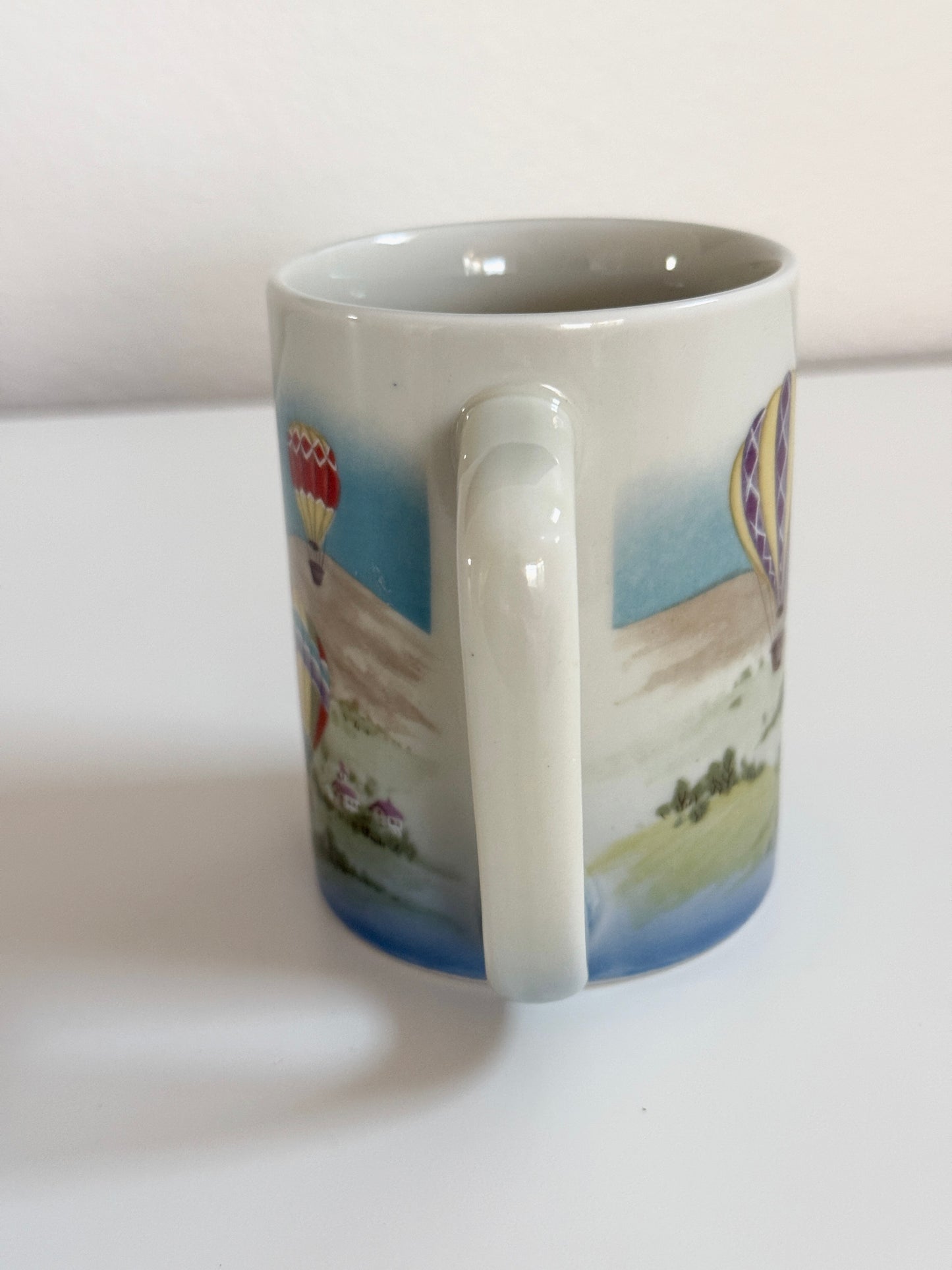 Vintage Hot Air Balloon Mug
