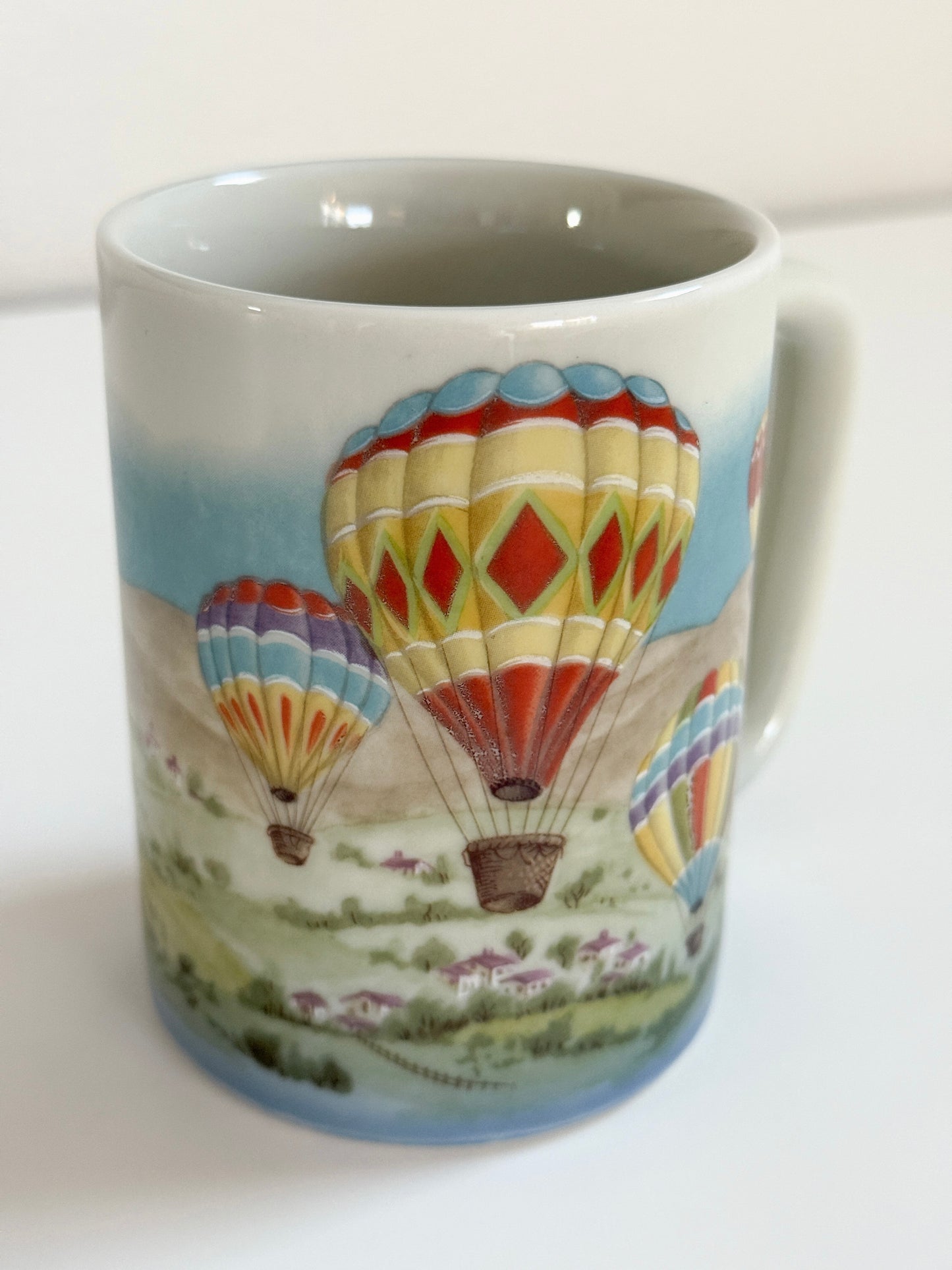 Vintage Hot Air Balloon Mug
