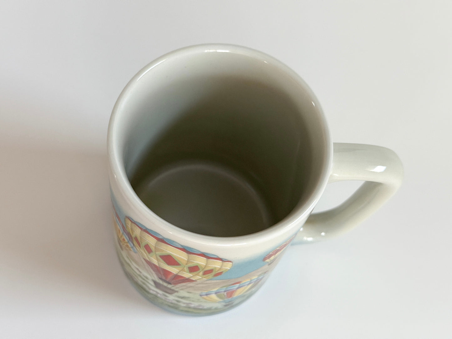 Vintage Hot Air Balloon Mug