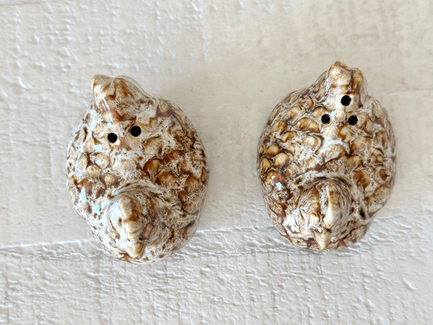 Stoneware Chicken Salt & Pepper Shakers
