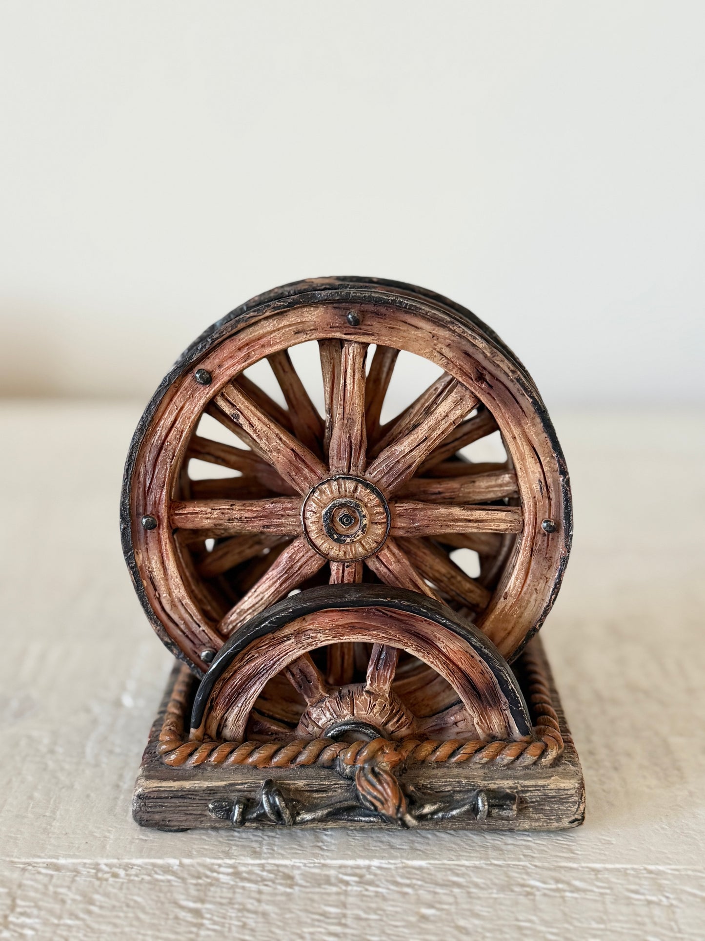 Vintage Wagon Wheel Coasters