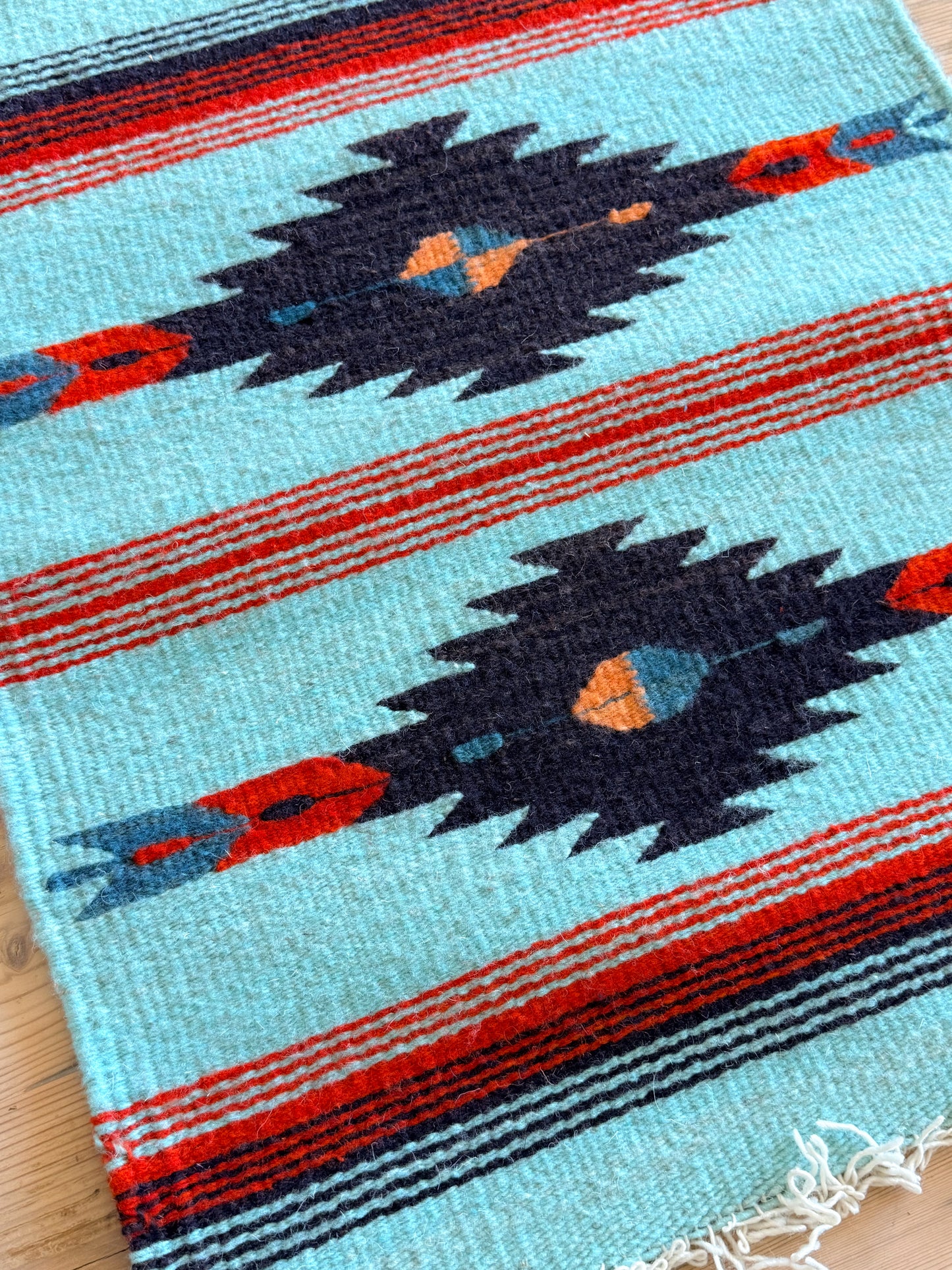 Large Southwest Table Mat | Southwestern Woven Centerpiece