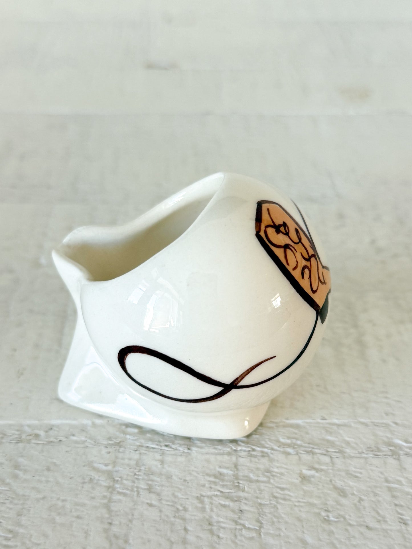 Vintage Cowboy Boot Toothpick Holder/Ashtray
