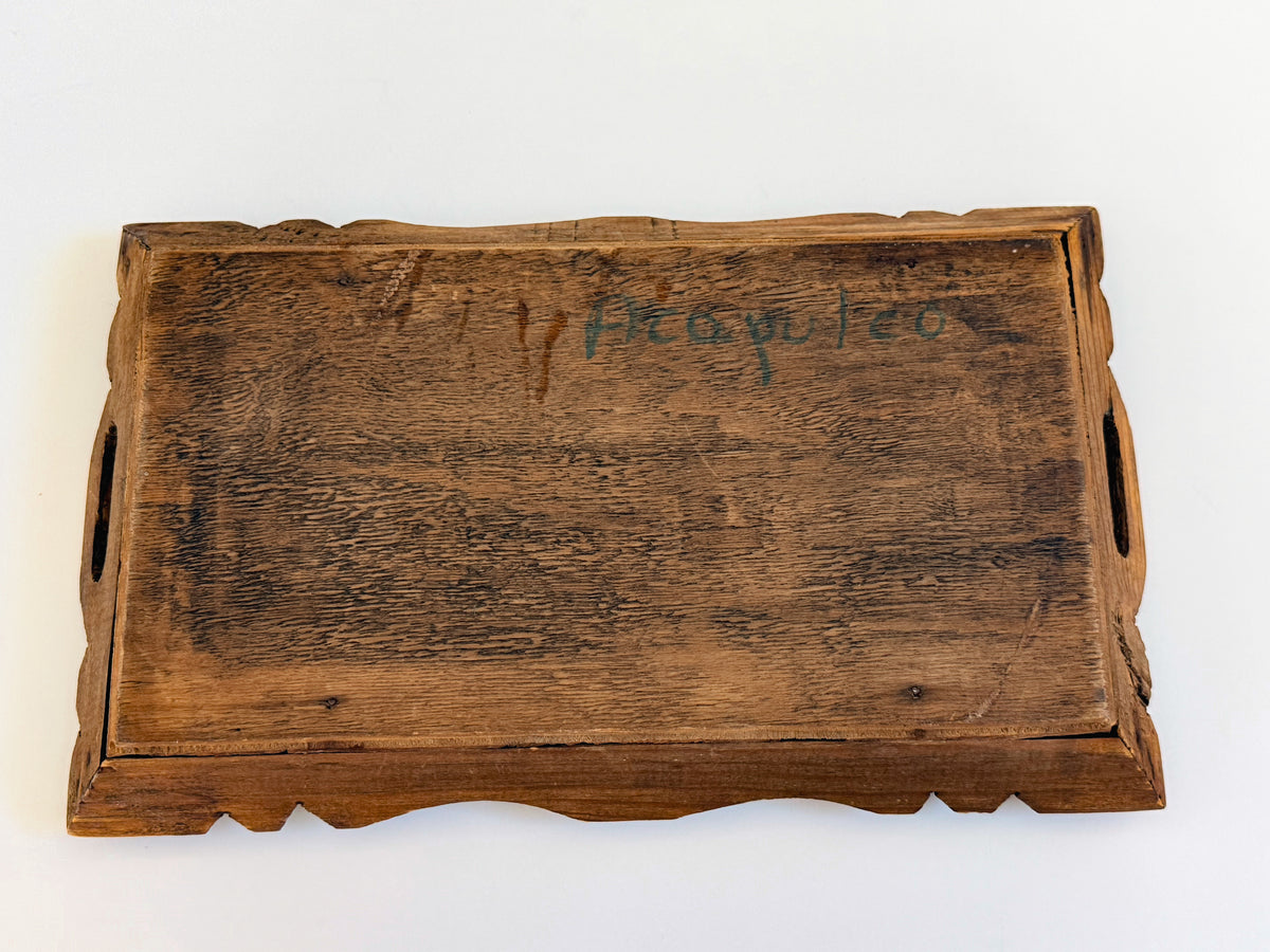 Vintage Double Tile Tray
