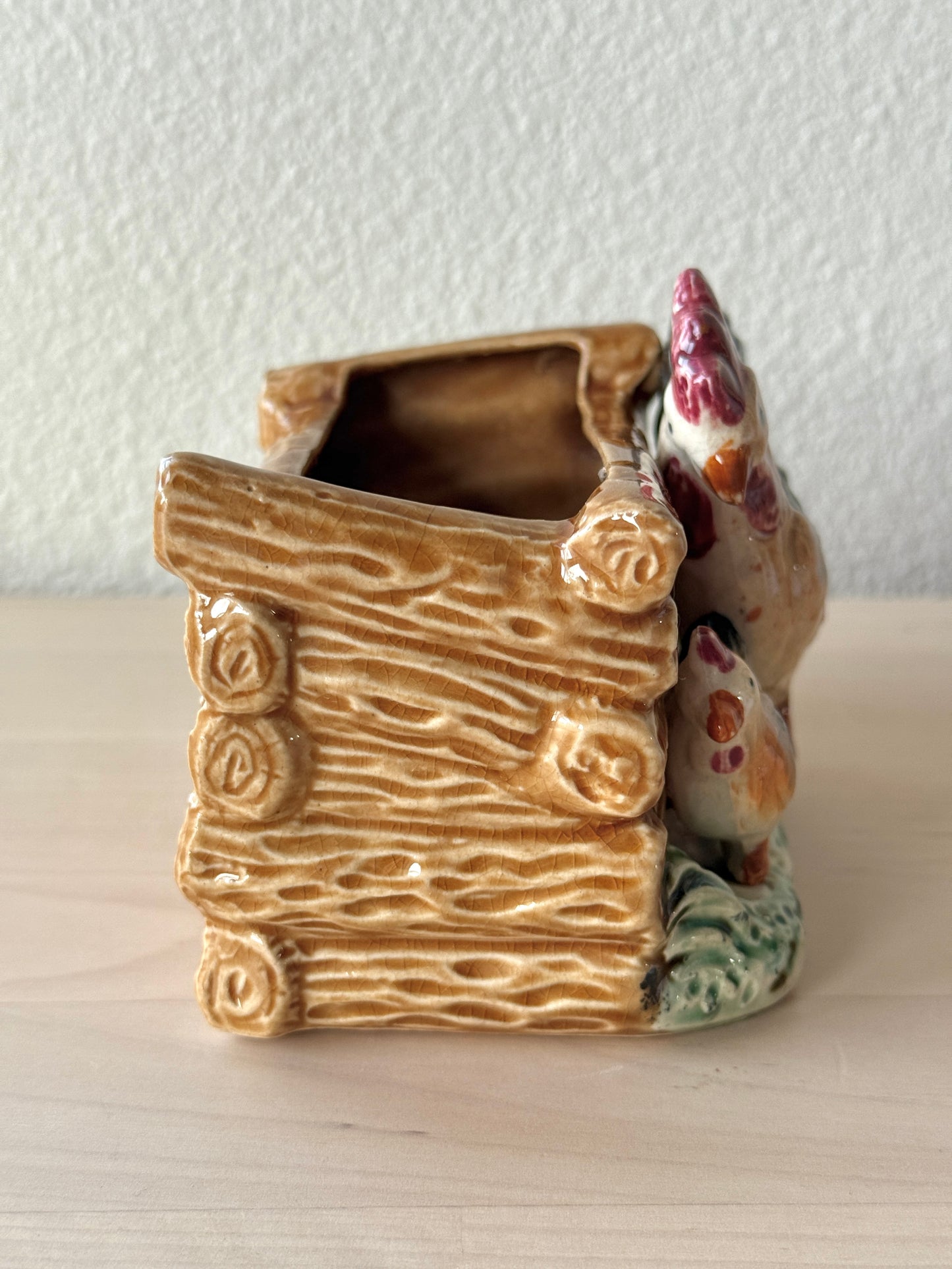 Vintage Chicken Planter