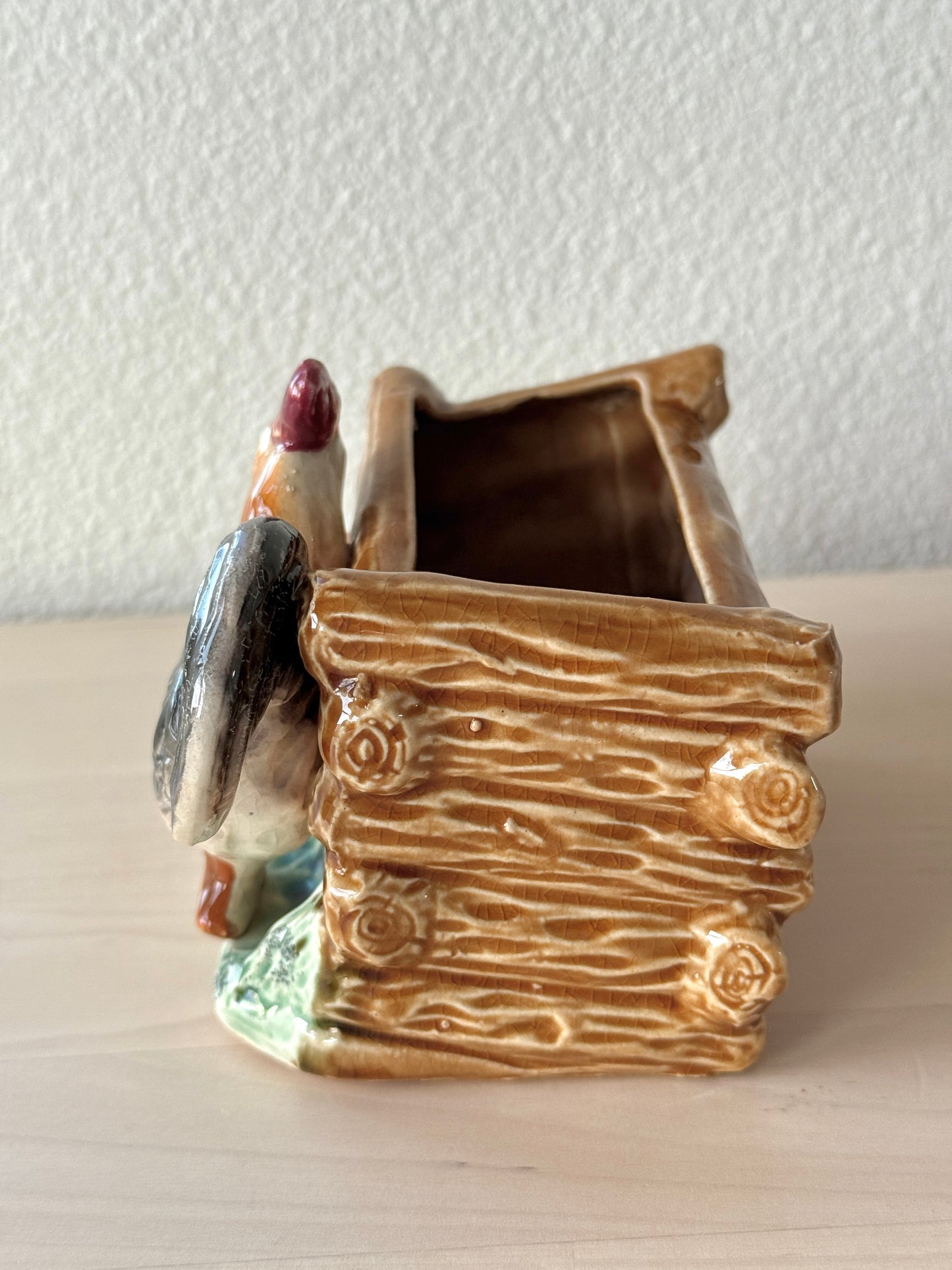 Vintage Chicken Planter
