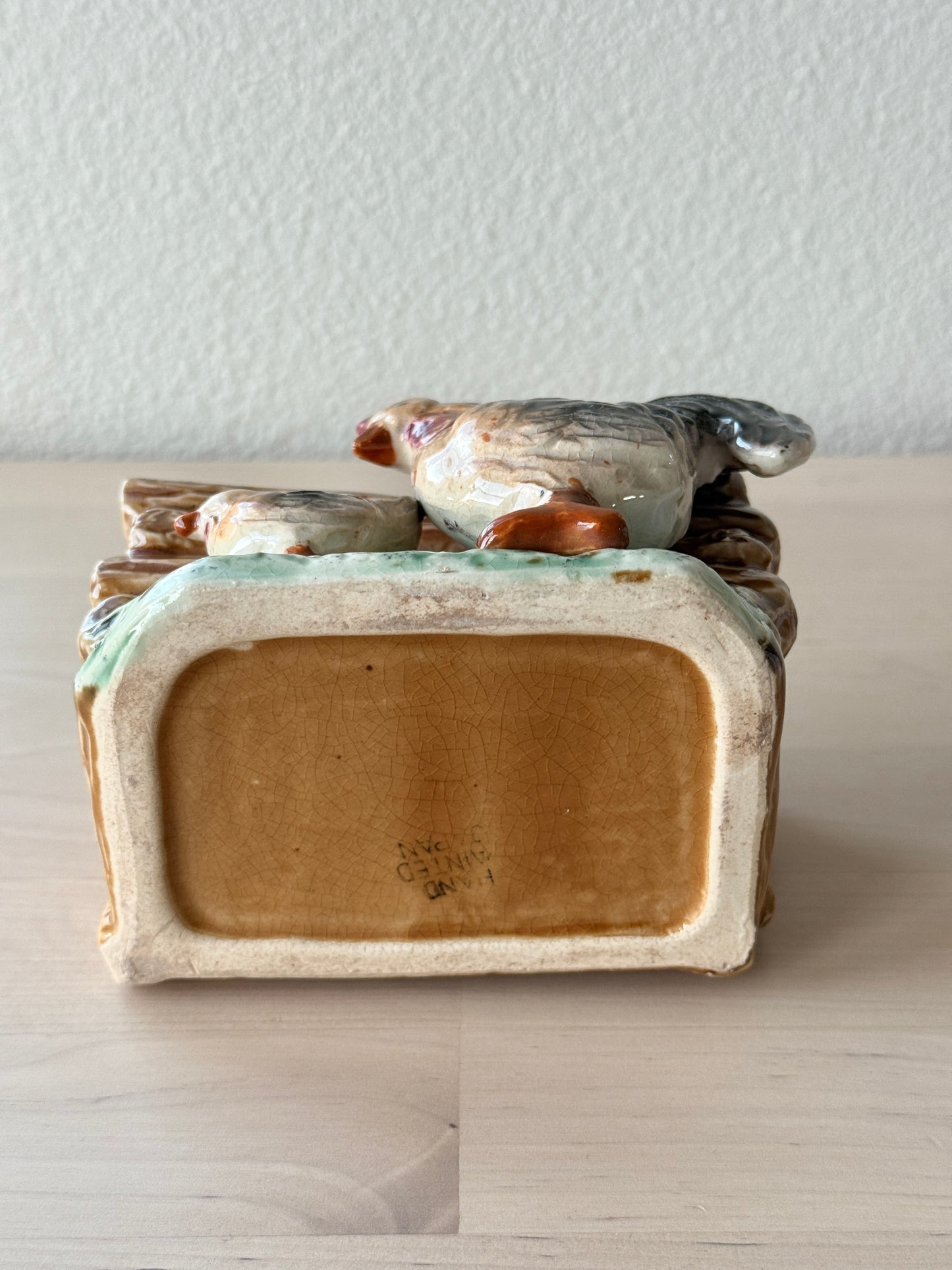 Vintage Chicken Planter