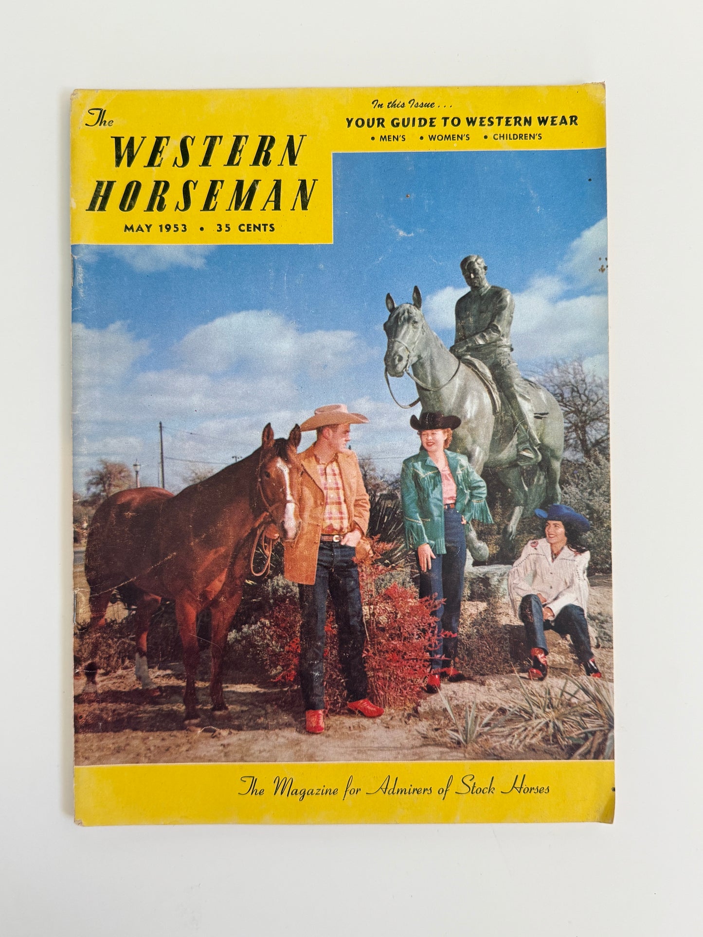 Vintage Western Horseman Magazine 1953