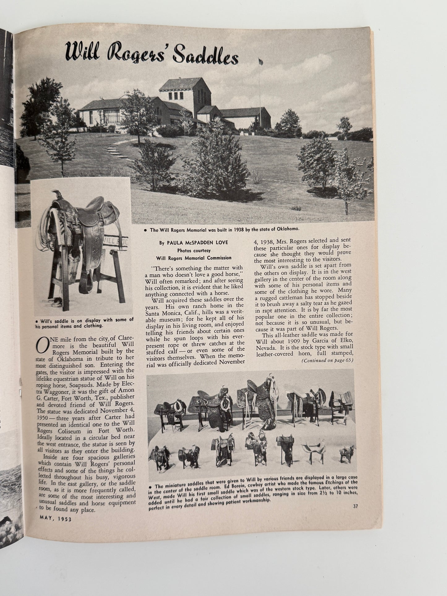 Vintage Western Horseman Magazine 1953