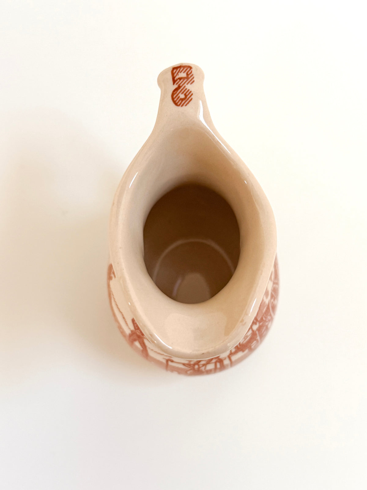 Vintage Wallace China Chuck Wagon Creamer