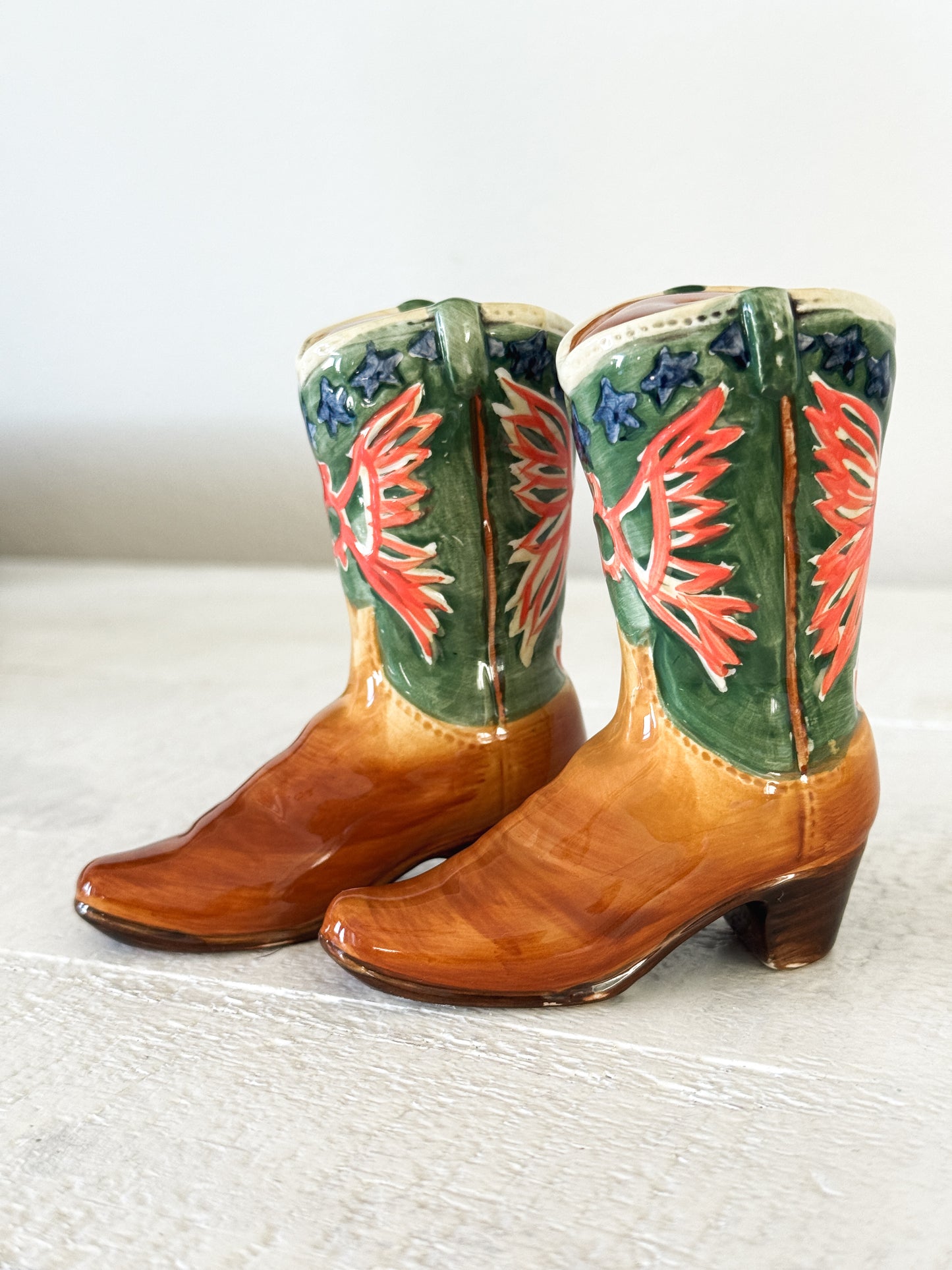 Cowboy Boot Salt & Pepper Shakers