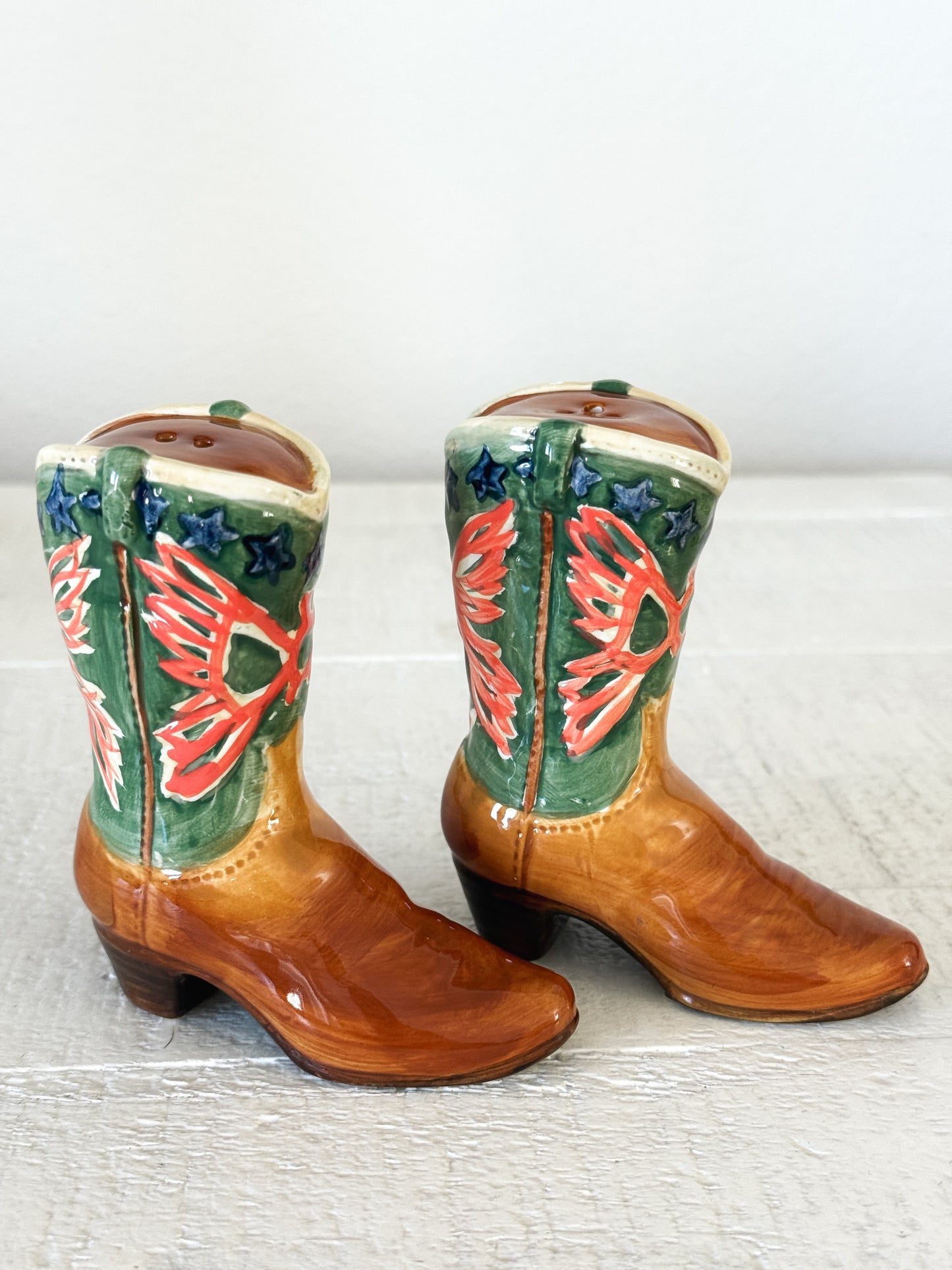 Cowboy Boot Salt & Pepper Shakers