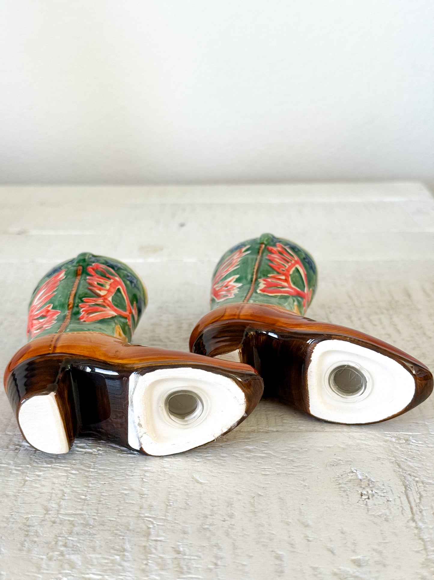 Cowboy Boot Salt & Pepper Shakers