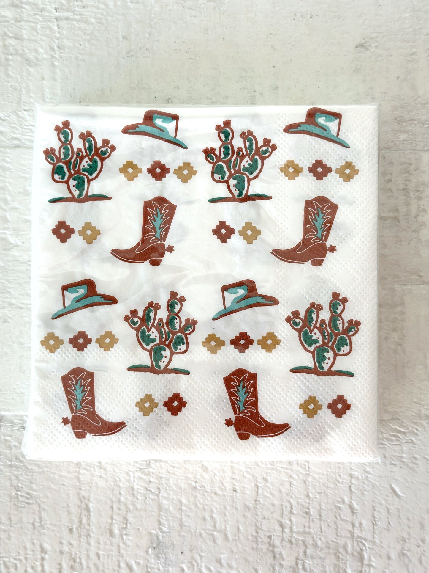 Western Cocktail Napkins