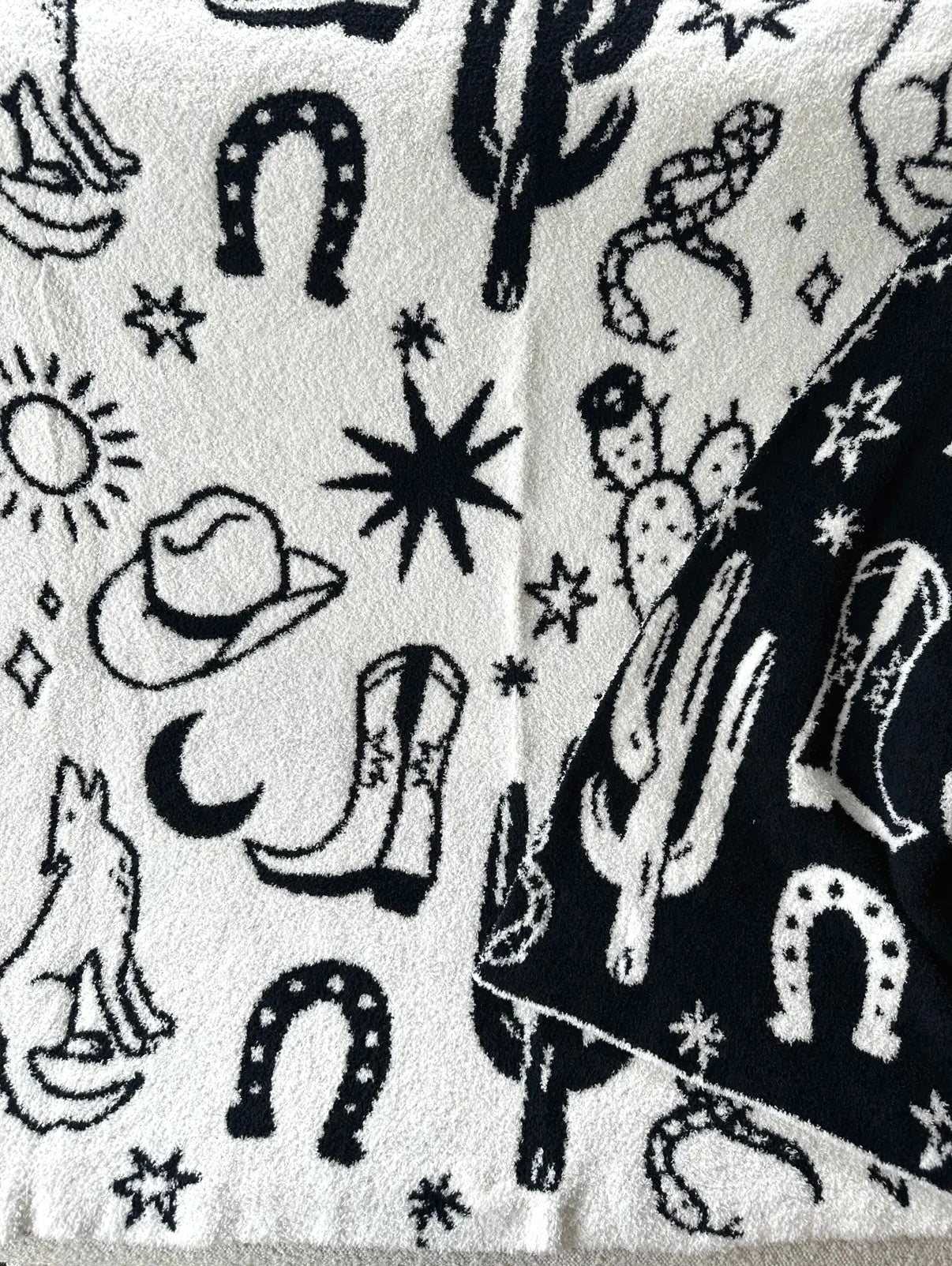 Western Luxe Baby Blanket