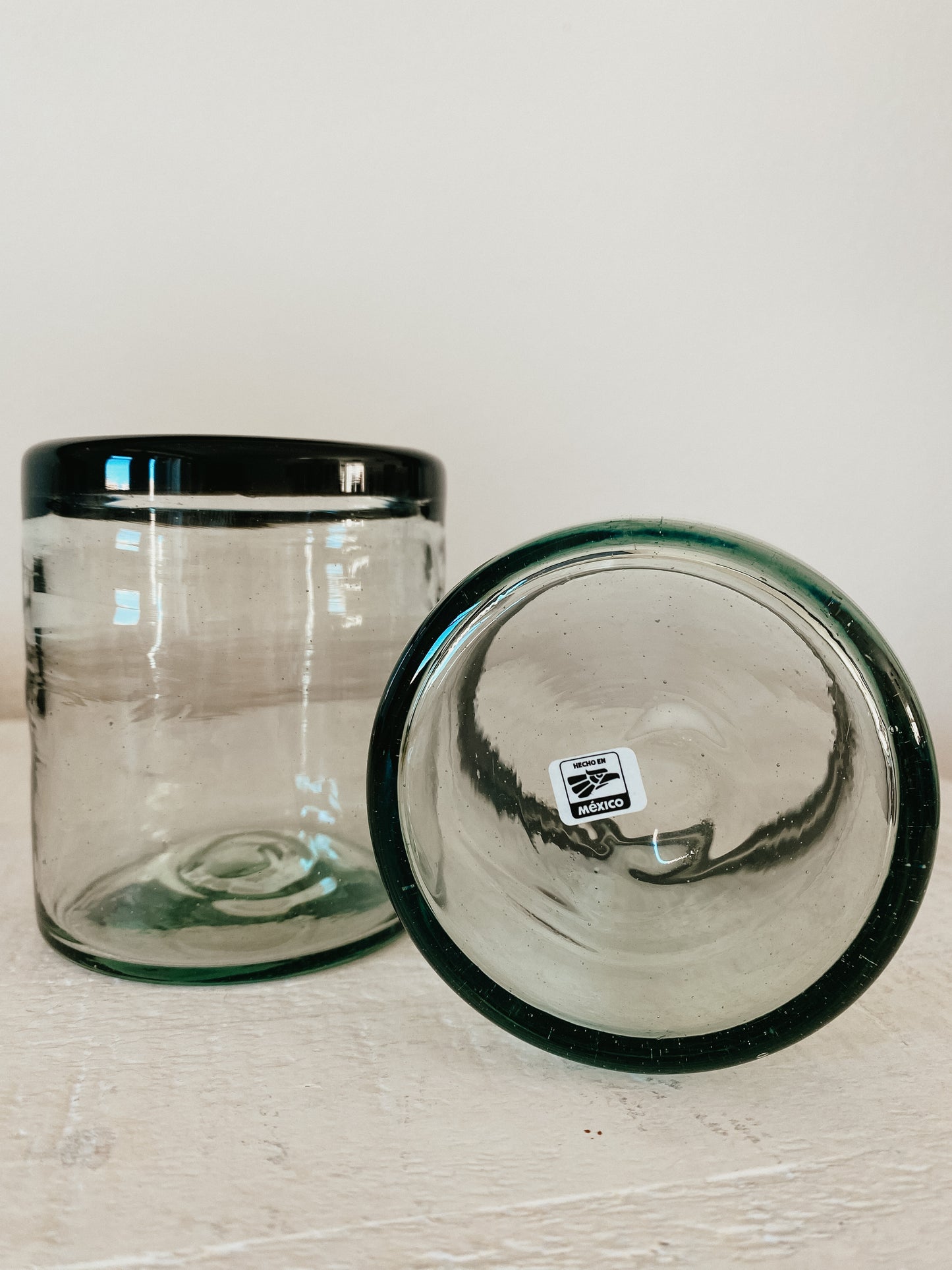 Hand Blown Glass Tumbler Set