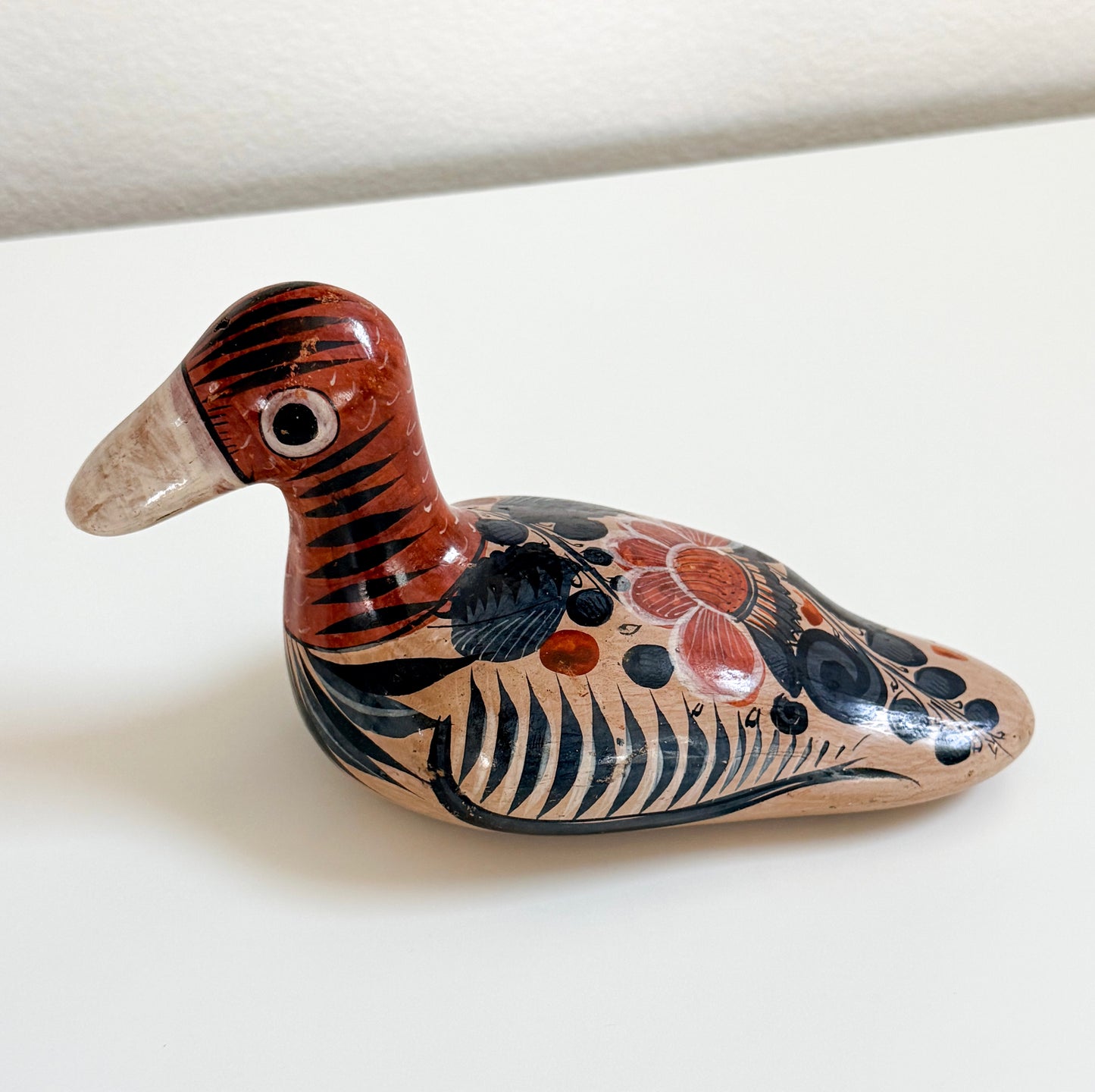 Vintage Tonala Duck Figurine