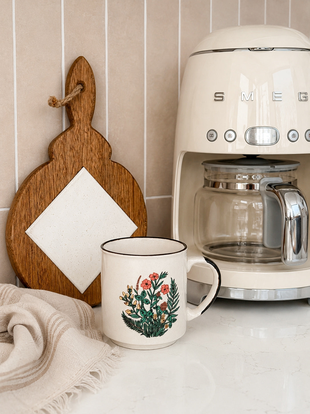 Vintage Floral Mug