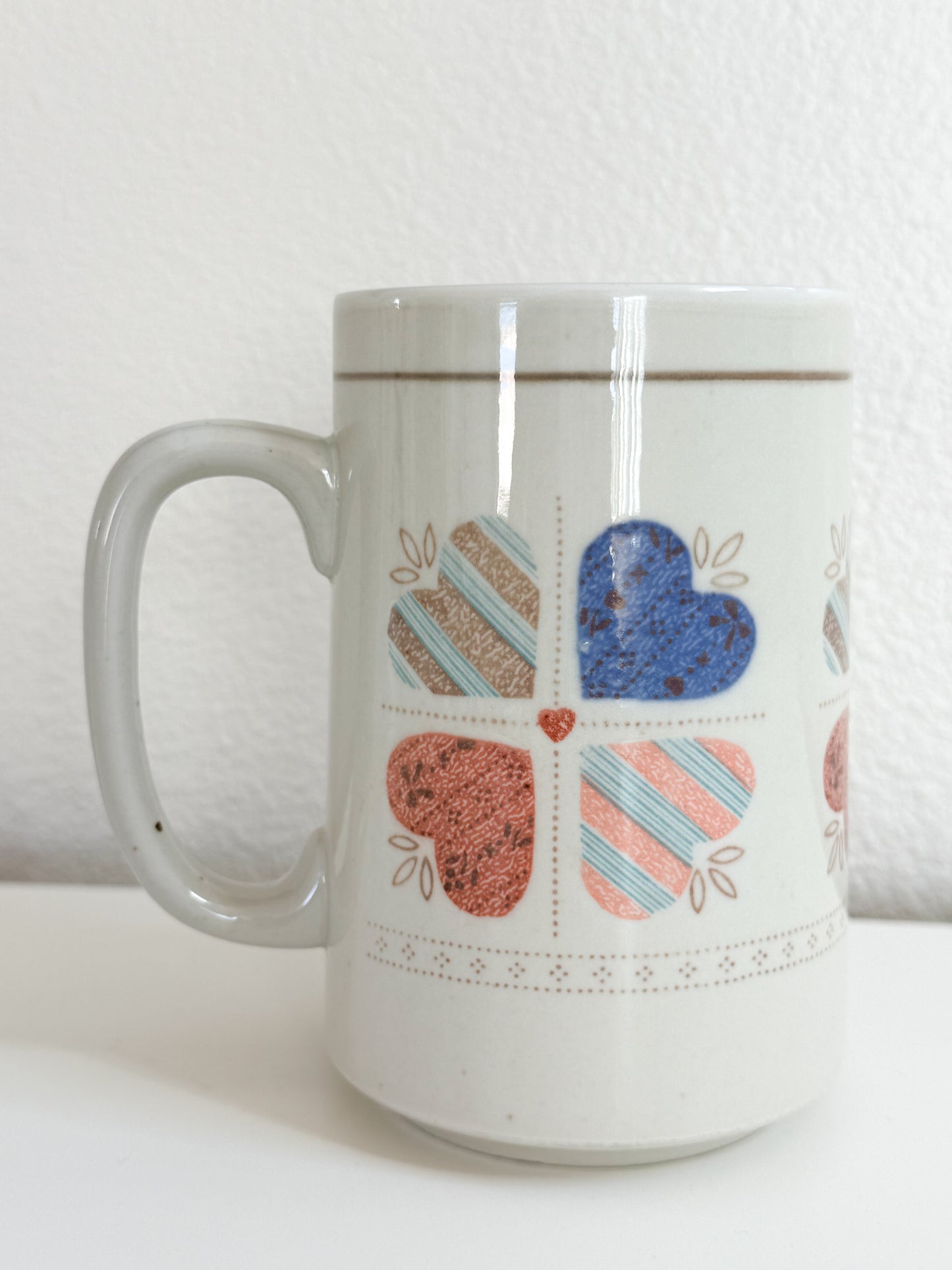 Vintage Hearts Mug