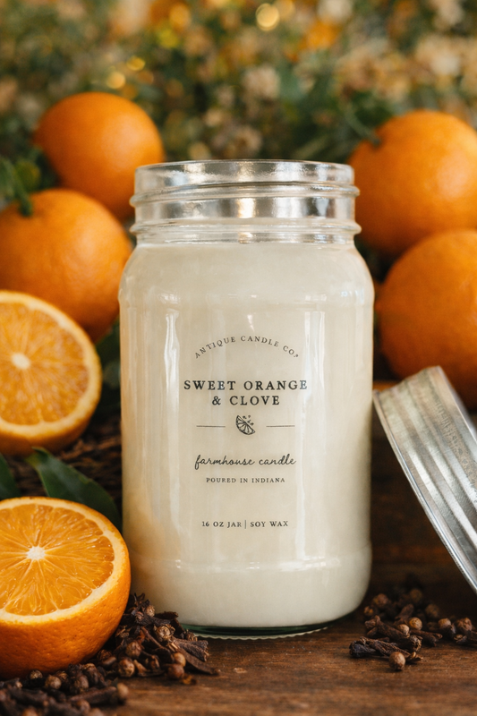 Sweet Orange & Clove Candle