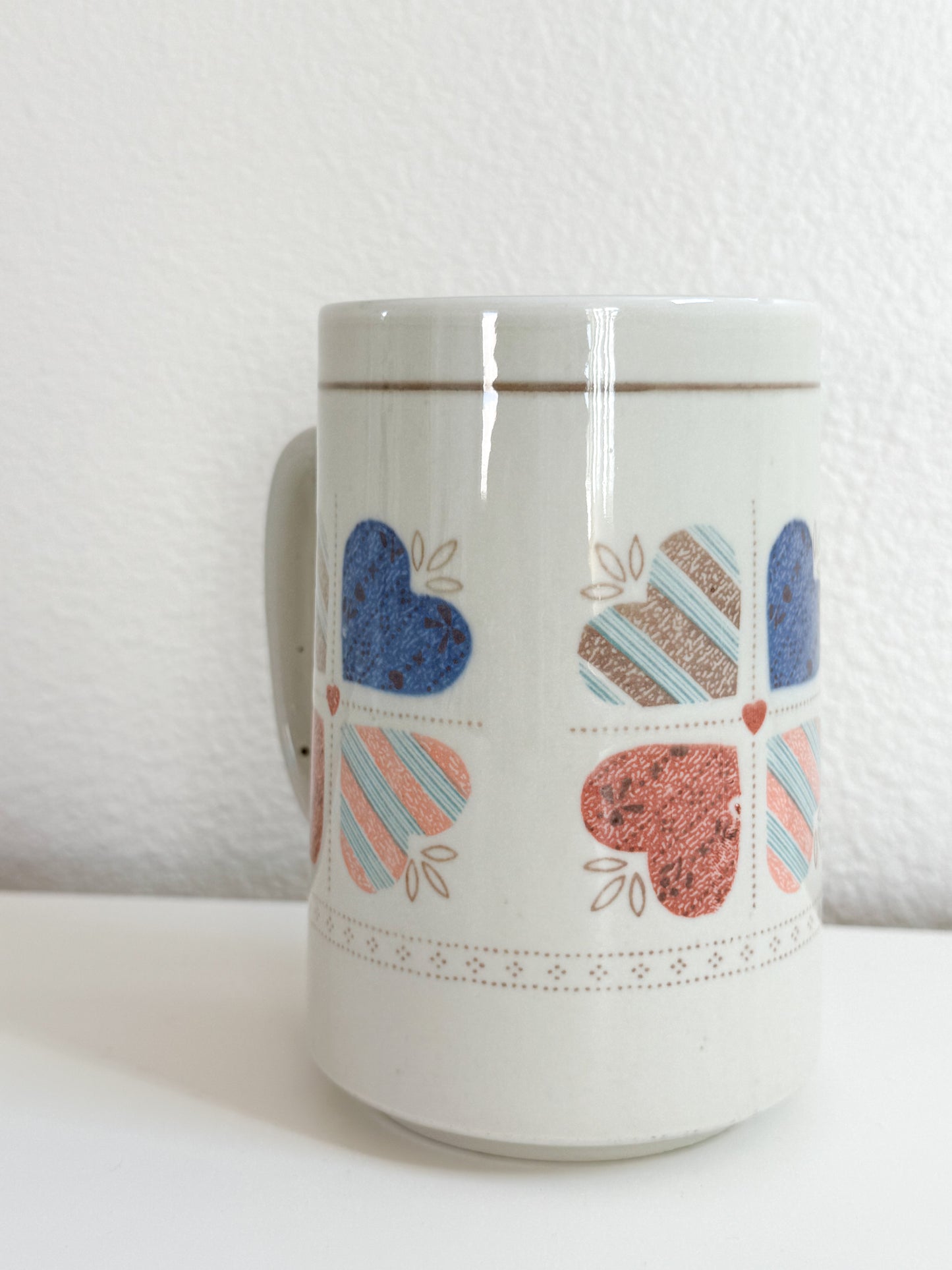 Vintage Hearts Mug