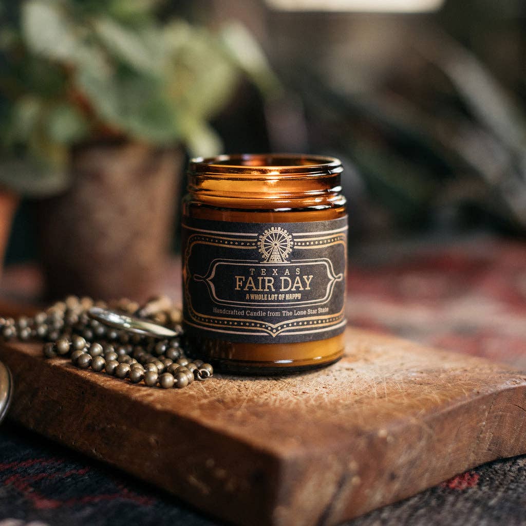 Texas Fair Day Candle
