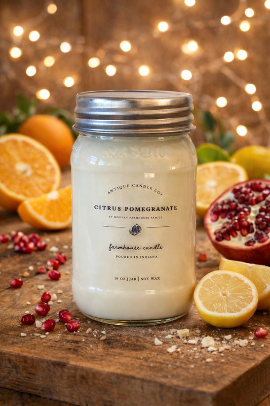Citrus Pomegranate Candle