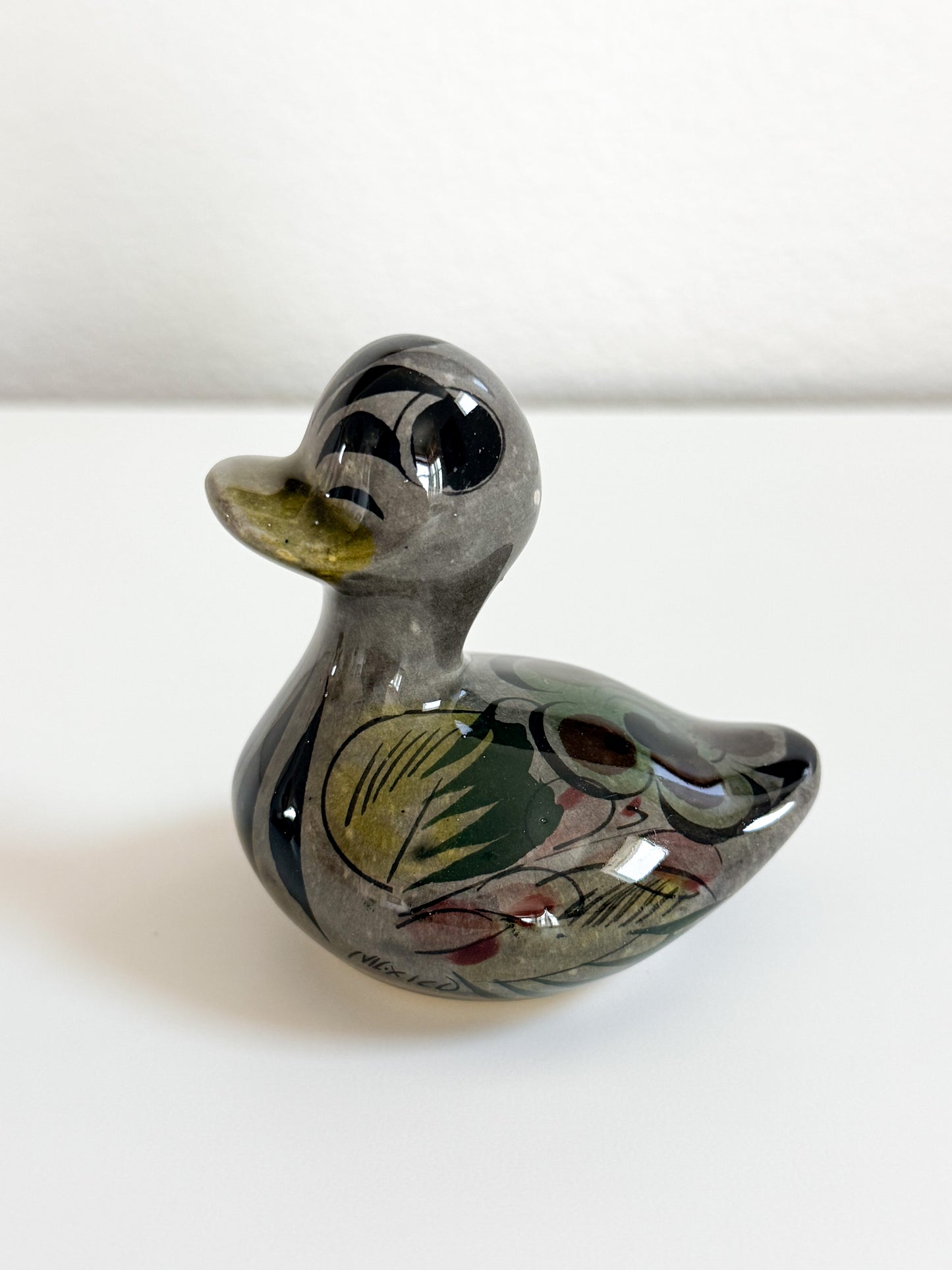 Vintage Tonala Duck Figurine