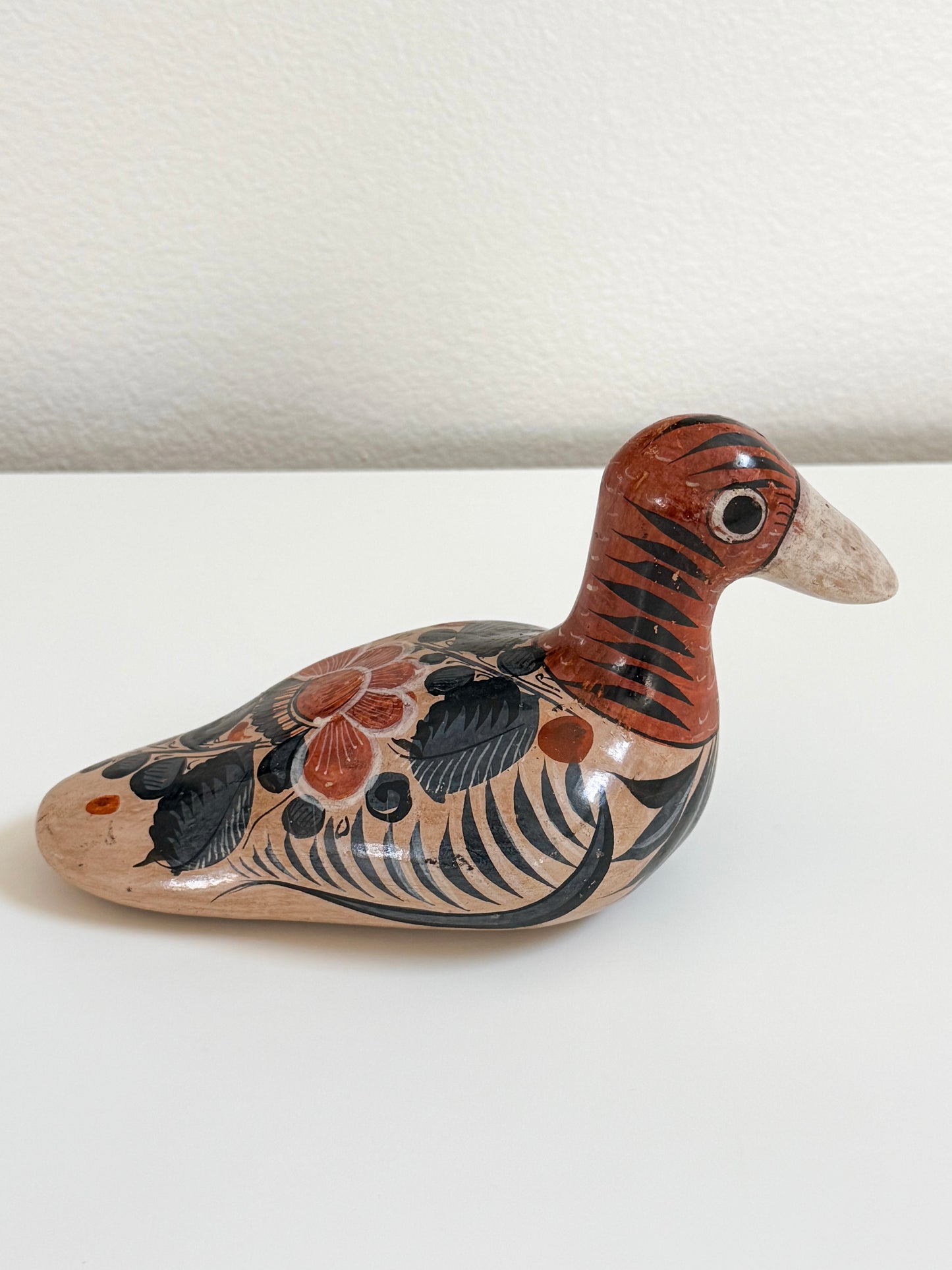 Vintage Tonala Duck Figurine