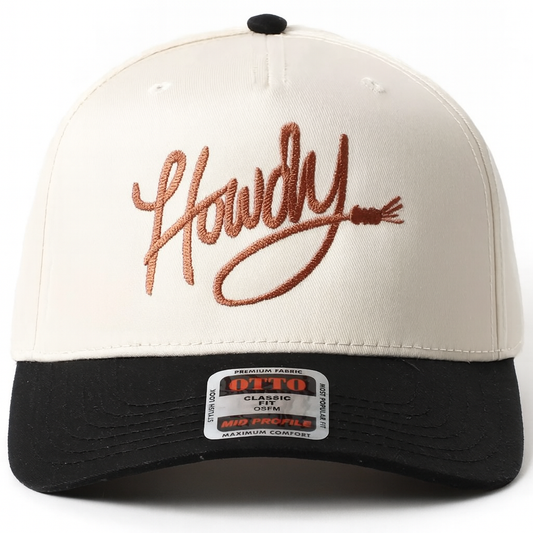 Howdy Two Tone Trucker Hat