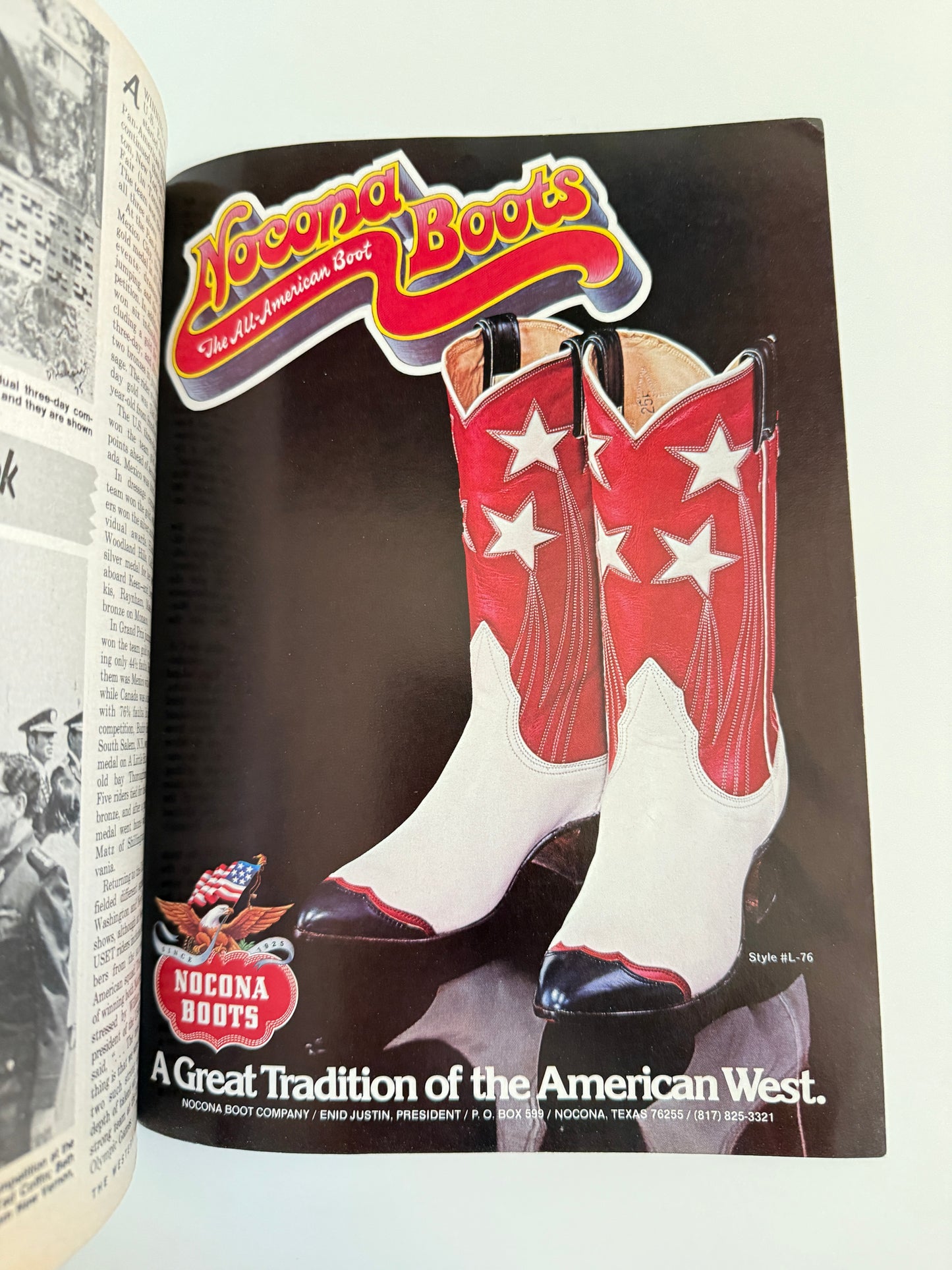 Vintage Western Horseman Magazine 1976