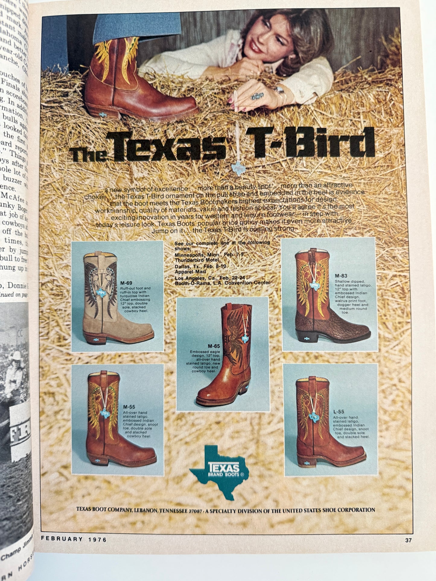 Vintage Western Horseman Magazine 1976