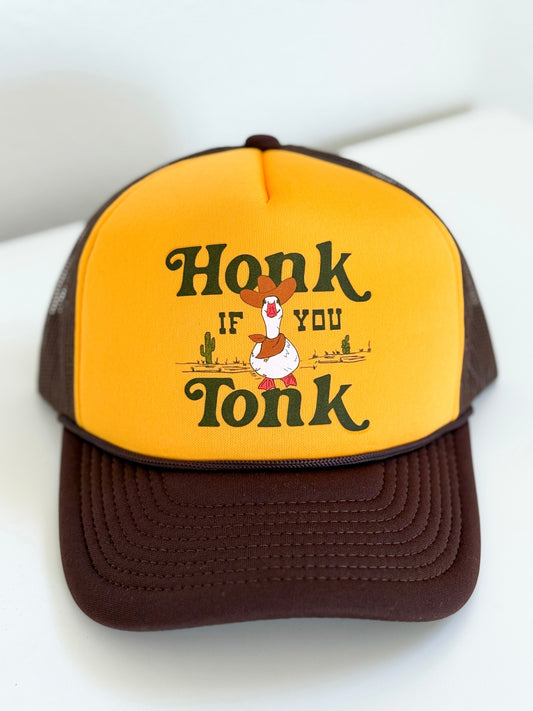 Honk if you Tonk Trucker Hat