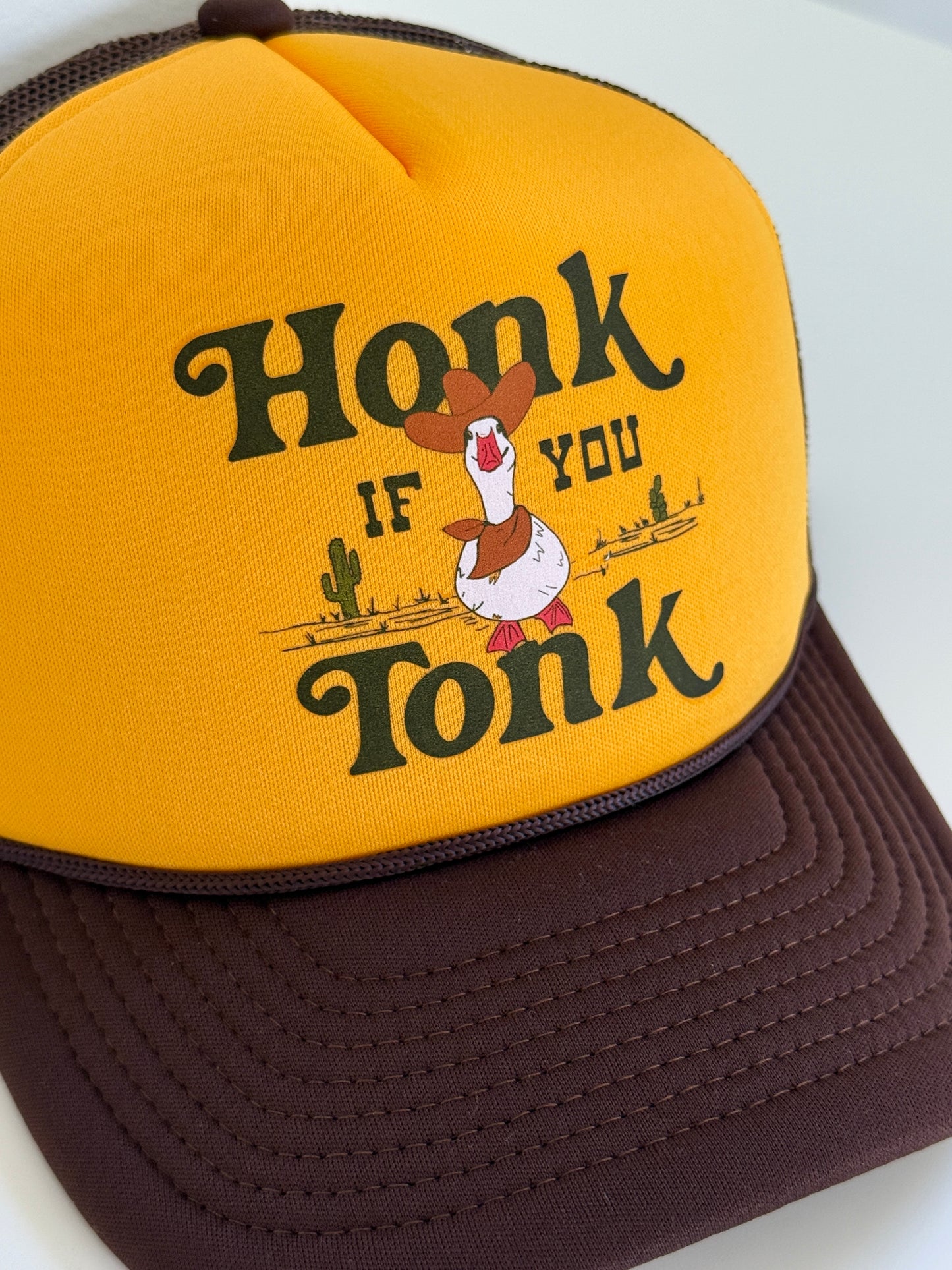 Honk if you Tonk Trucker Hat