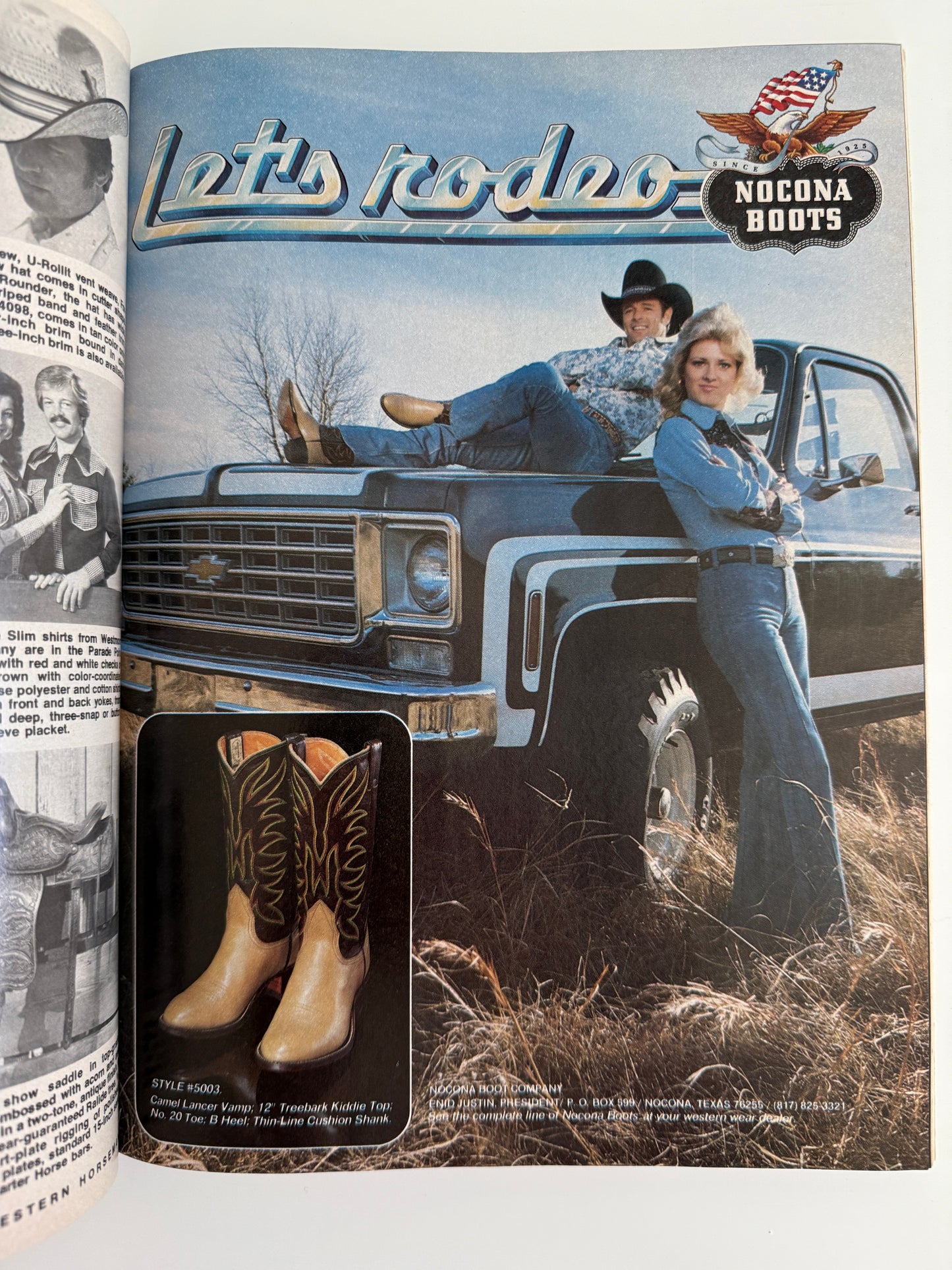 Vintage Western Horseman Magazine 1976