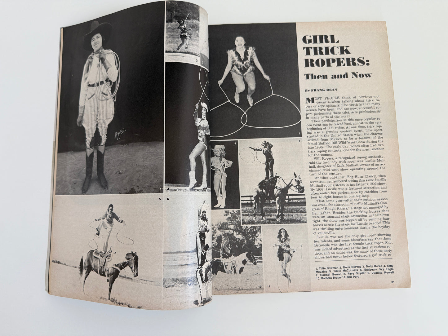 Vintage Western Horseman Magazine 1976