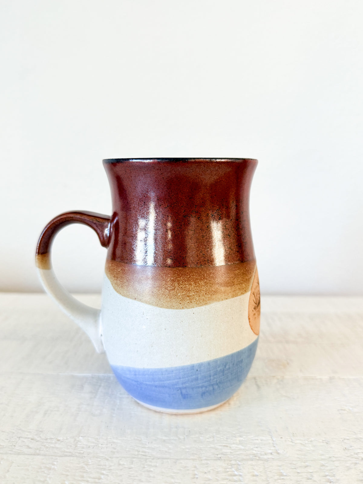 Vintage Stoneware Duck Mug