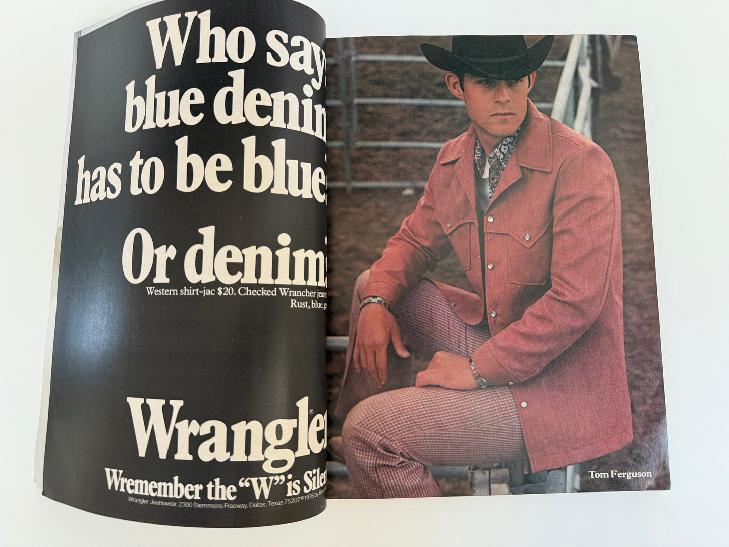 Vintage Western Horseman Magazine 1976