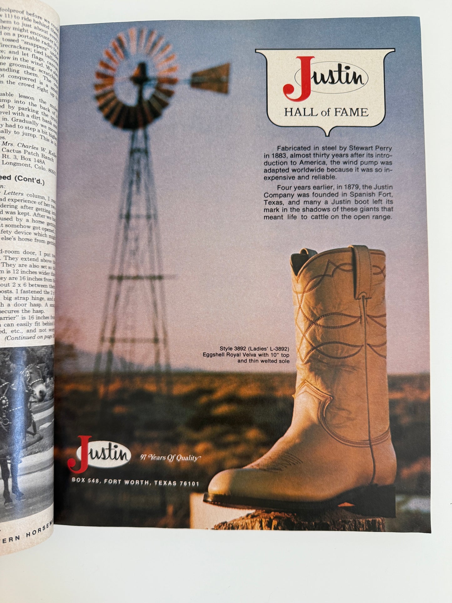 Vintage Western Horseman Magazine 1976