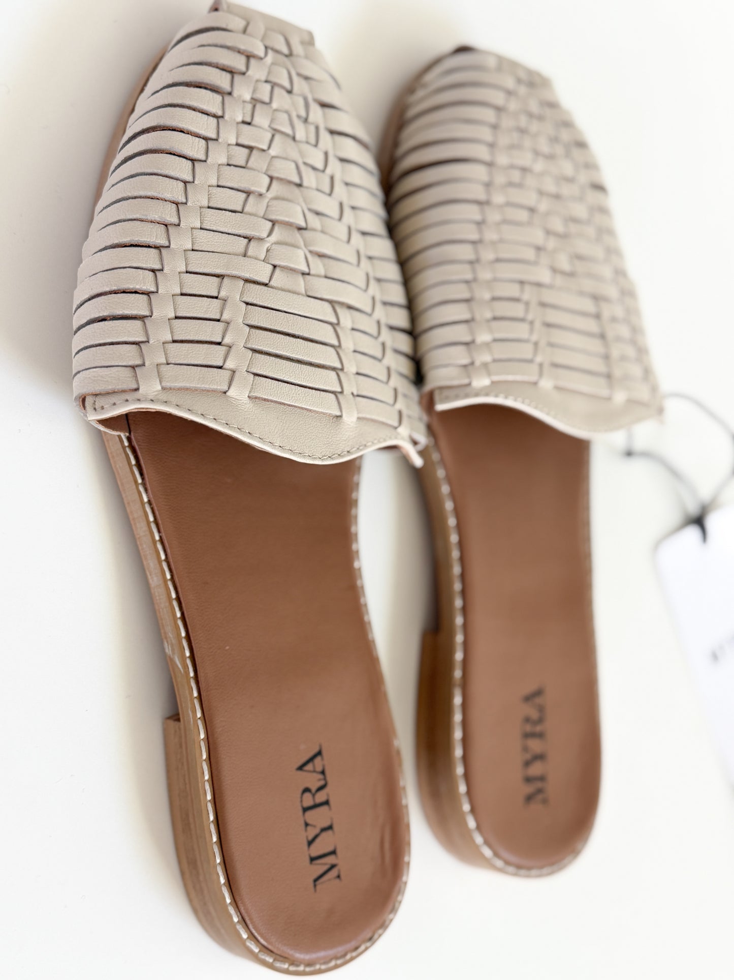 Woven Leather Sandals