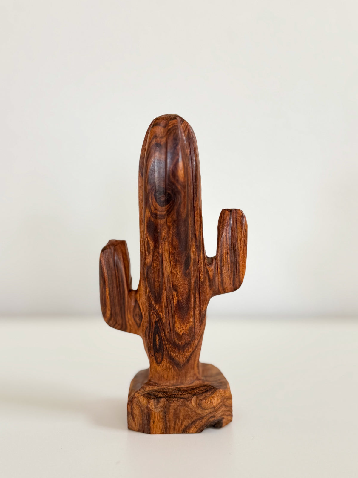 Hand Carved Ironwood Saguaro Cactus