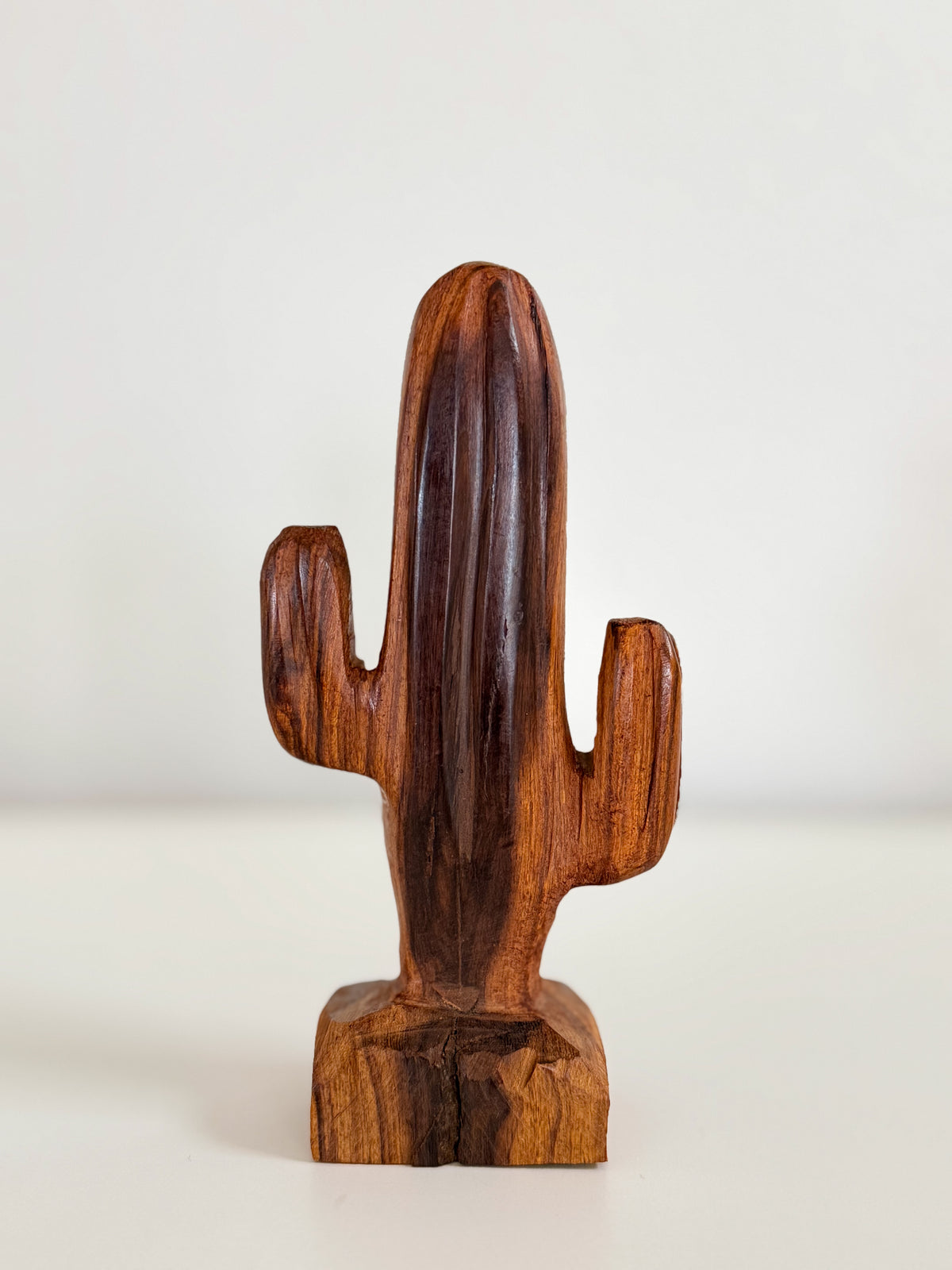 Hand Carved Ironwood Saguaro Cactus