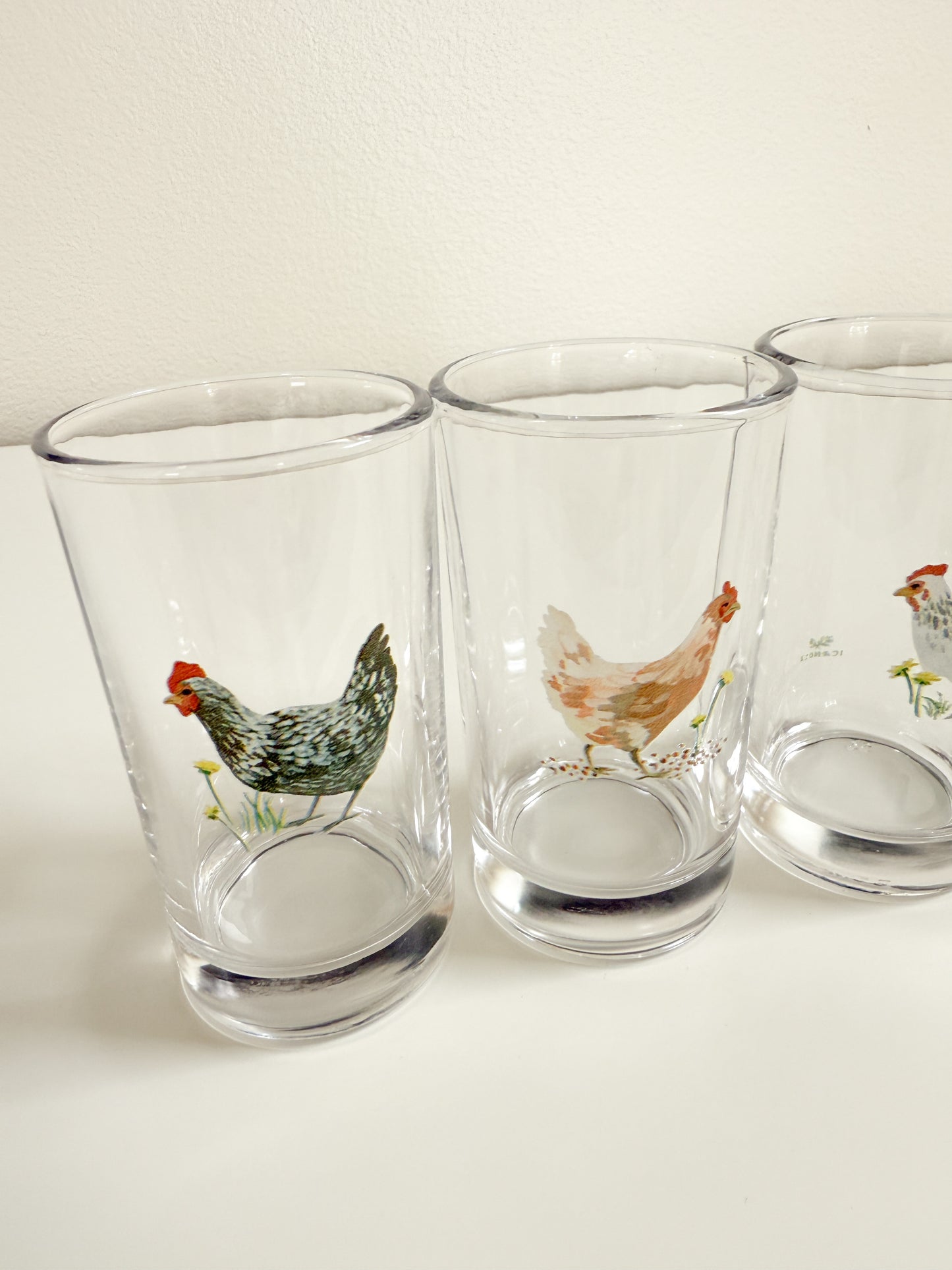 Chicken Juice Glass Set