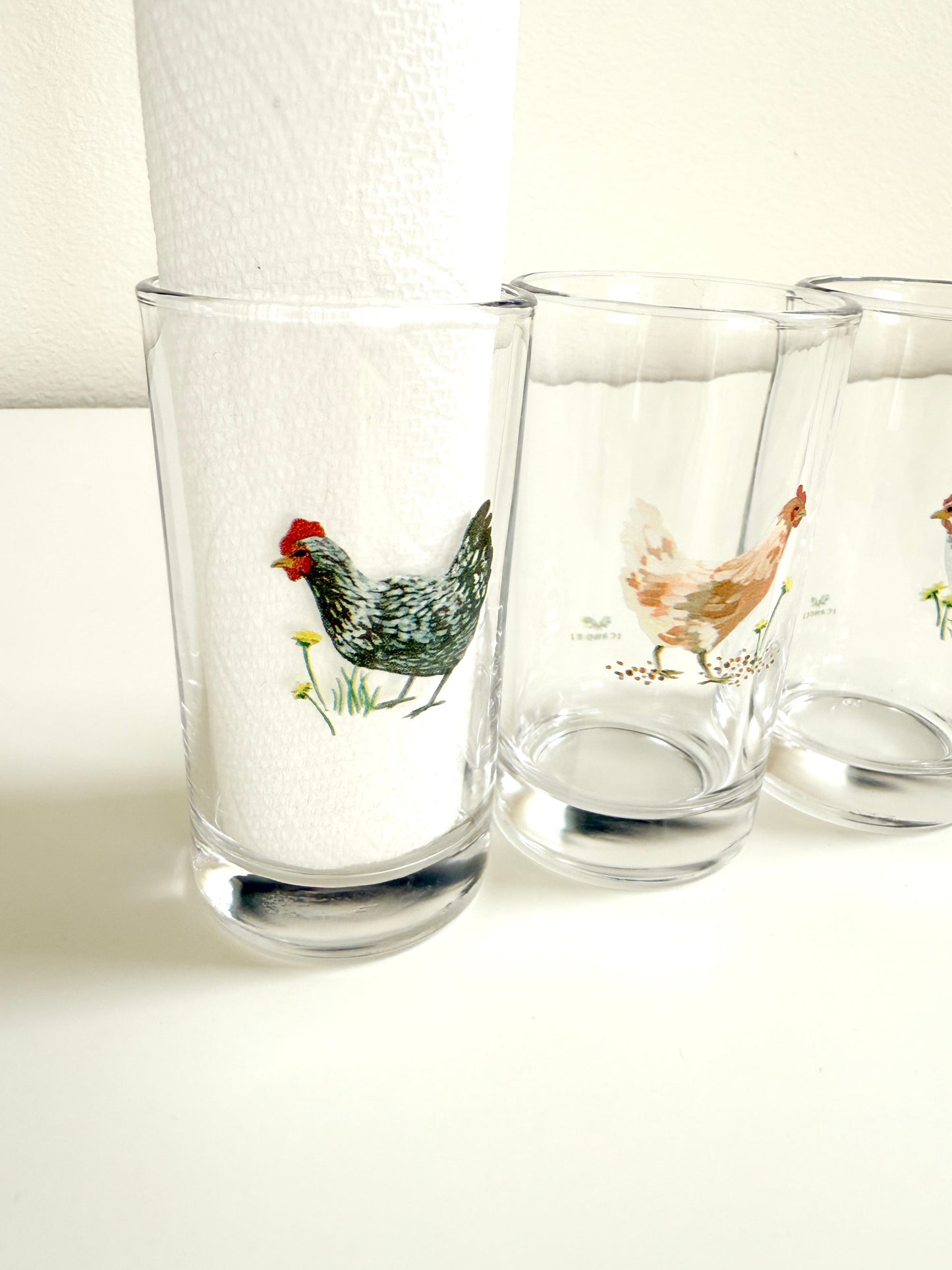 Chicken Juice Glass Set