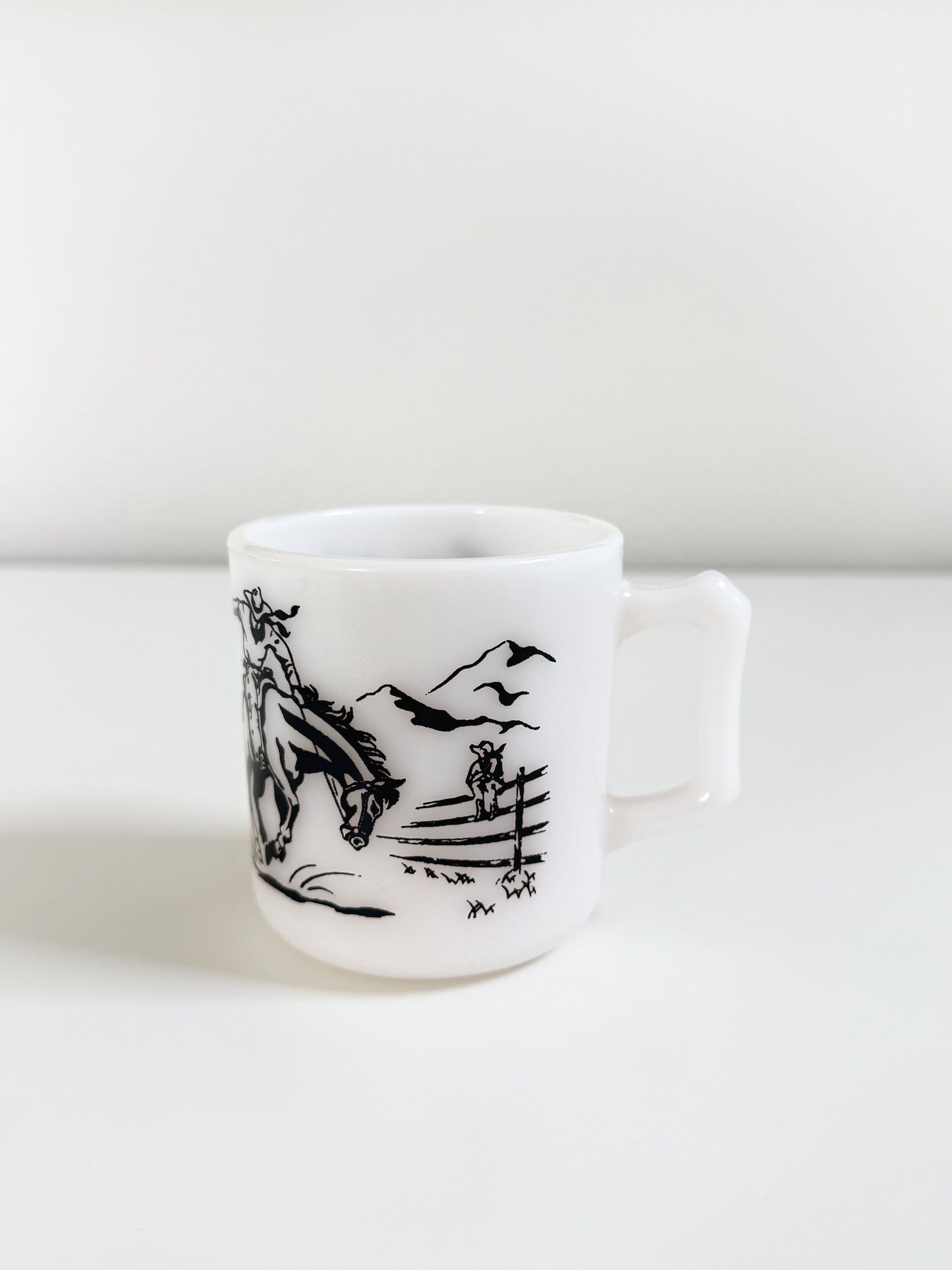 Vintage Tex At The Rodeo Mug