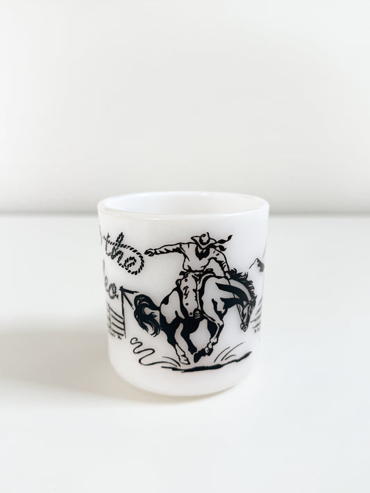 Vintage Tex At The Rodeo Mug