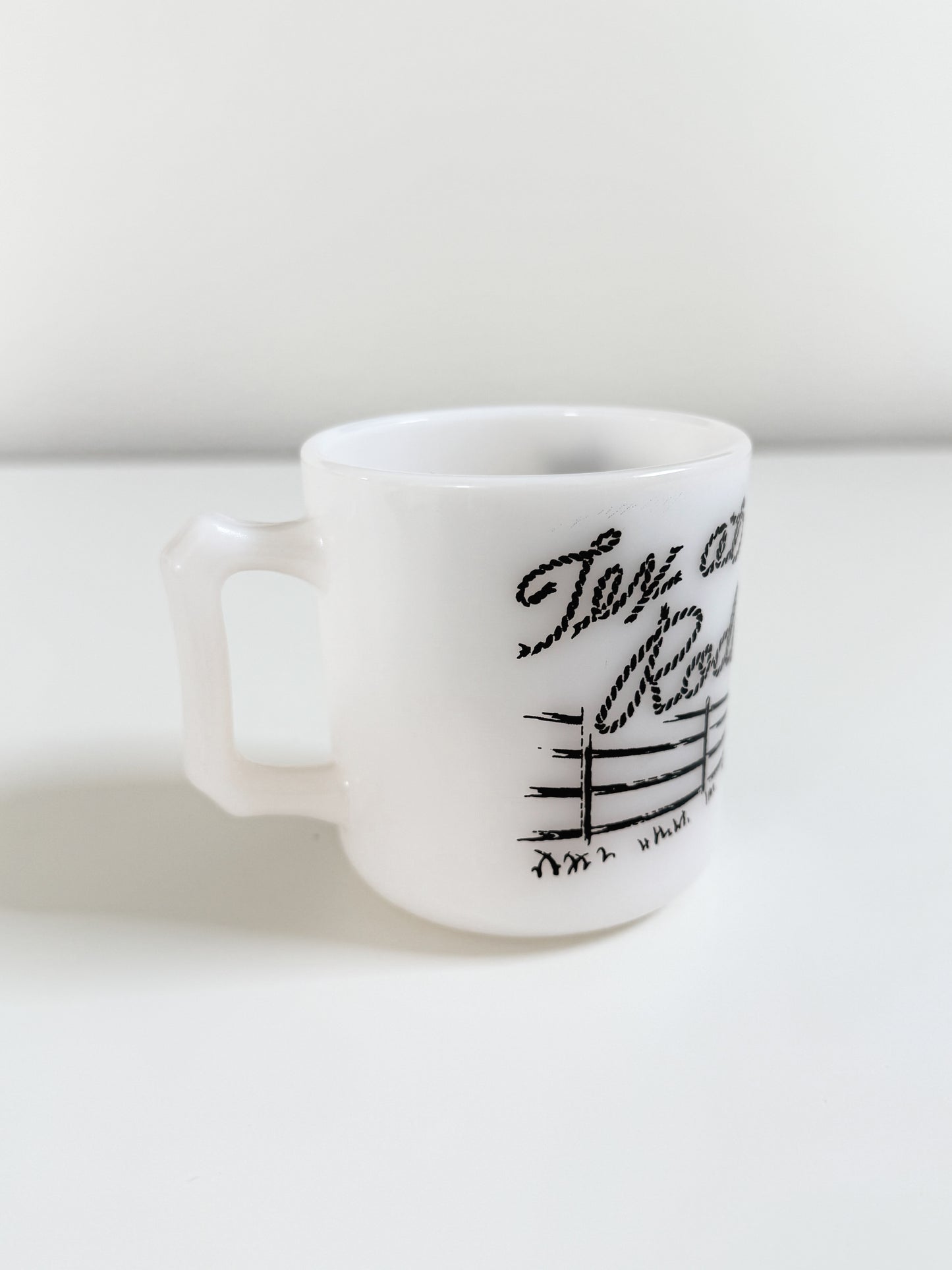 Vintage Tex At The Rodeo Mug